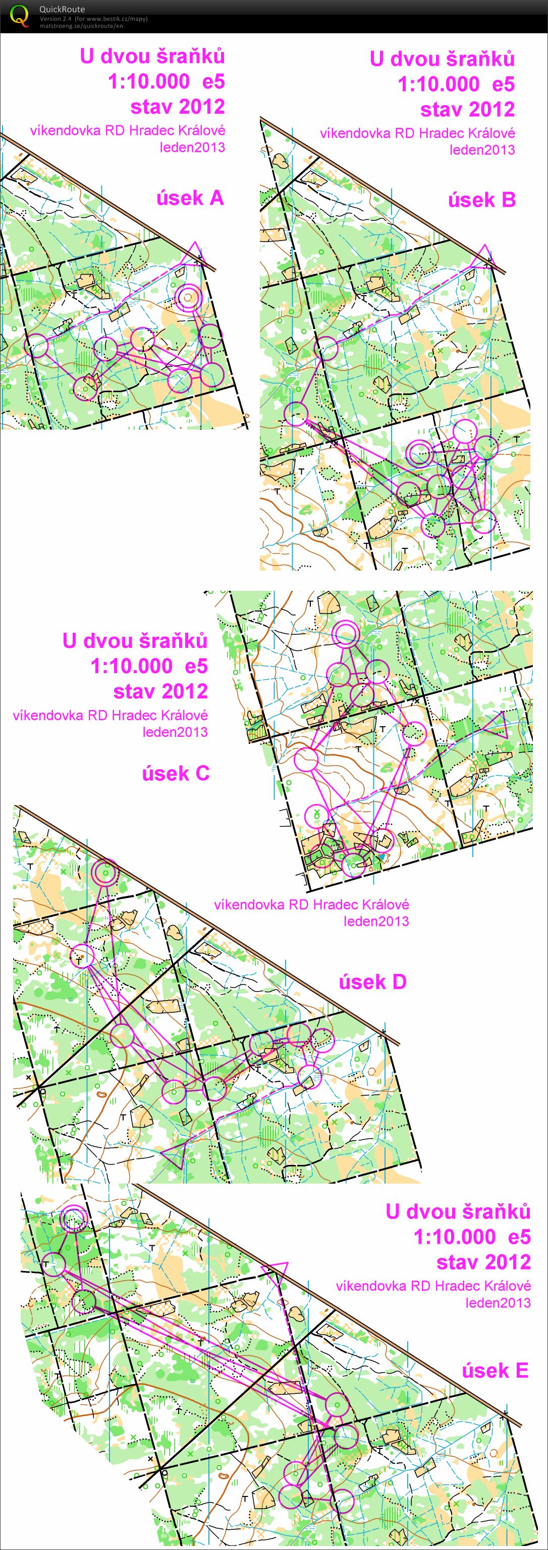 Orienteering intervals (19/01/2013)