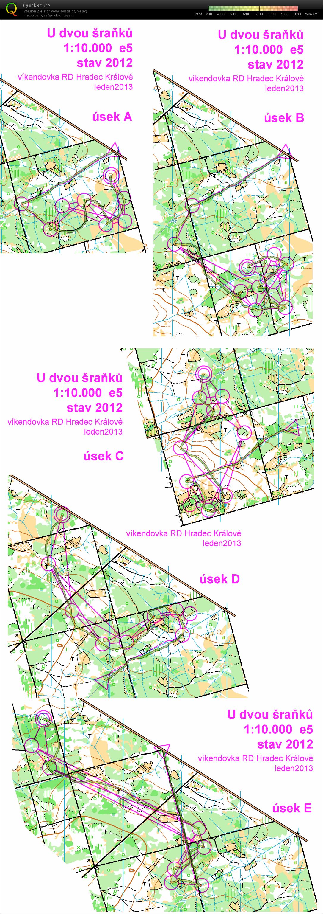 Orienteering intervals (19/01/2013)