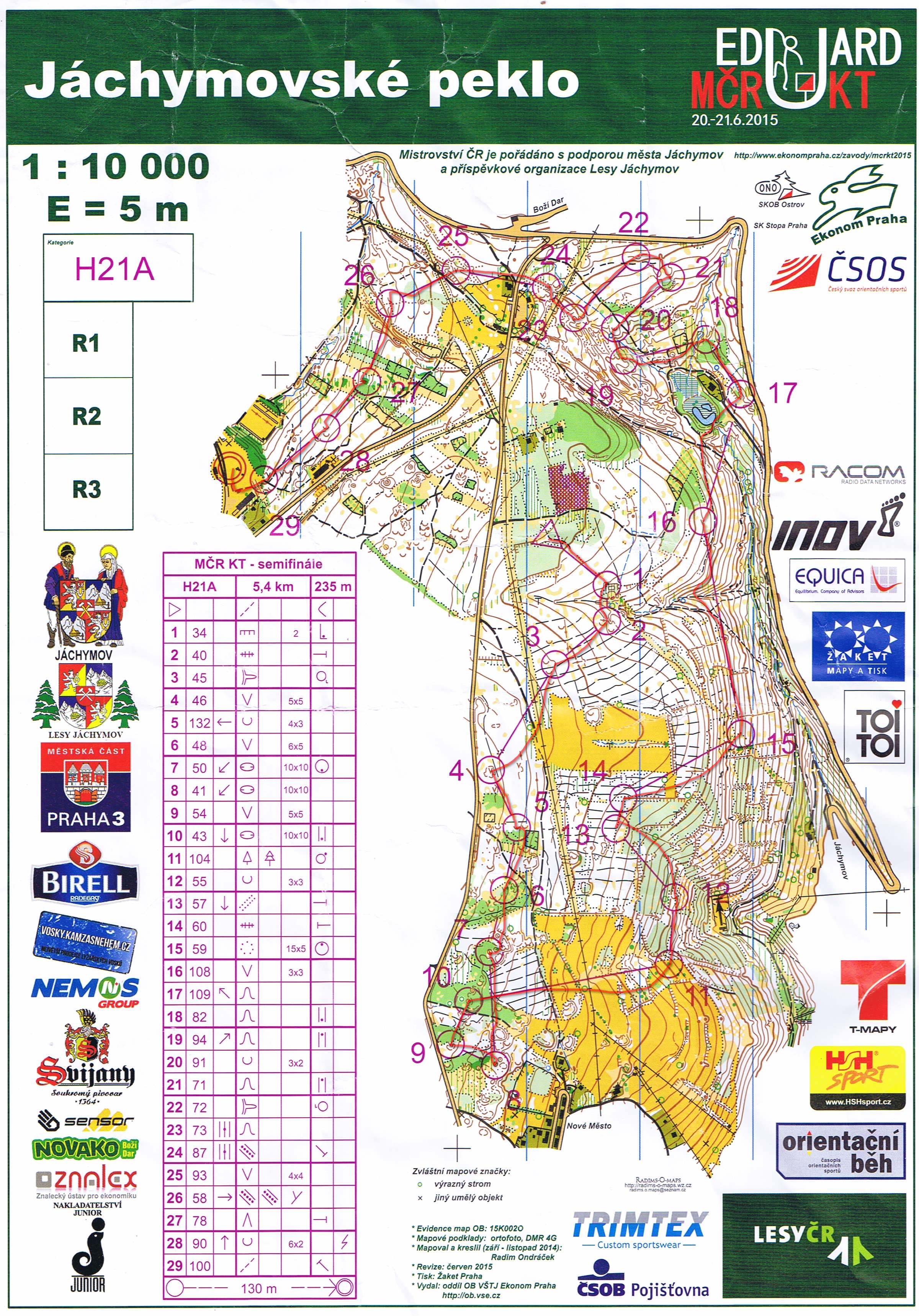 Czech Middle Champs - qualification (20/06/2015)