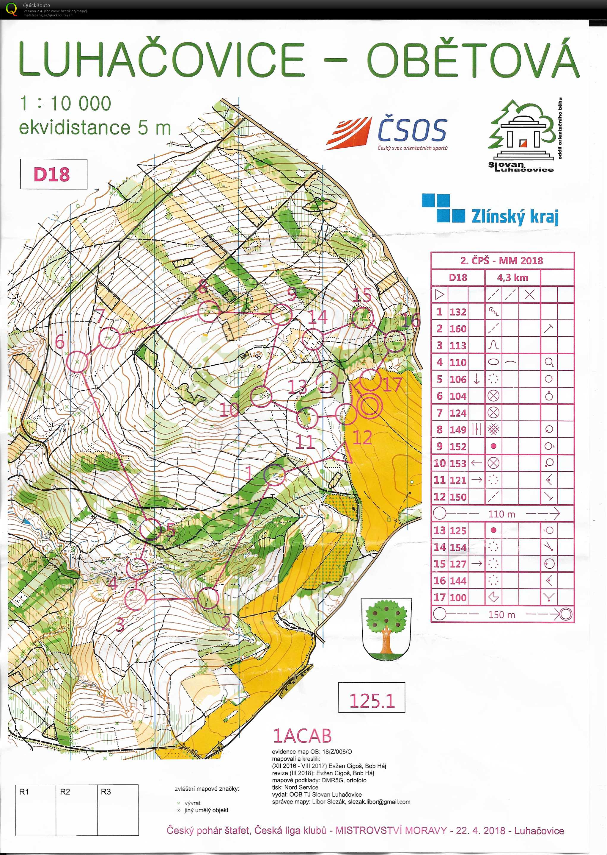 ČPŠ Luhačovice  (22/04/2018)