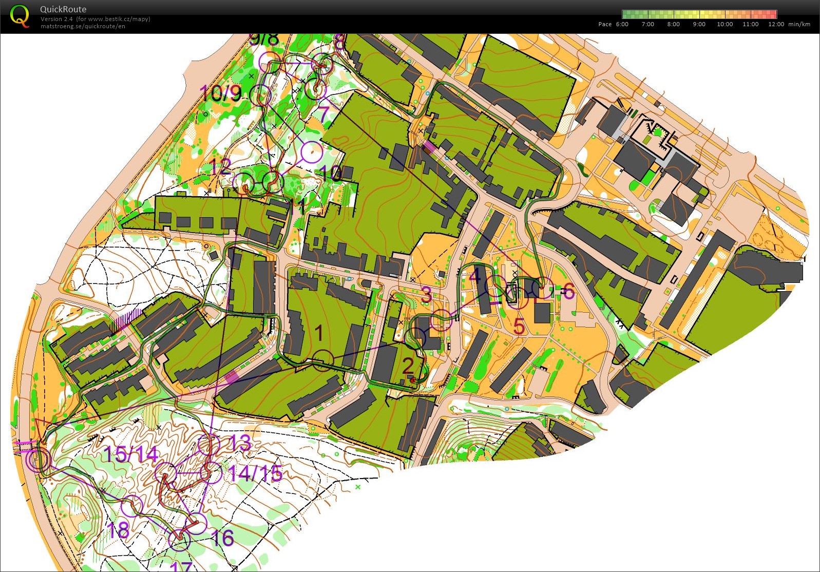 1. úsek štafet Kohoutovice (část 1) (23/05/2018)