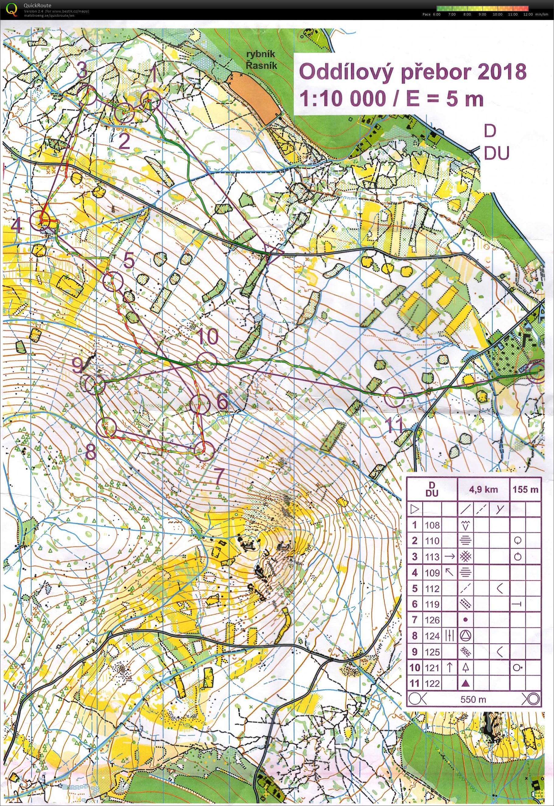 Oddílový přebor Milovy (03/11/2018)