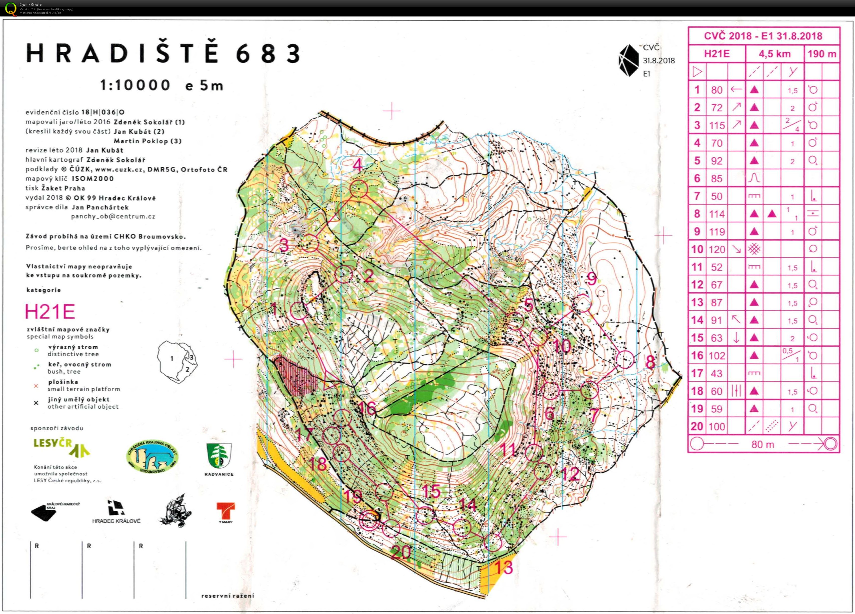 CVČ E1 (31-08-2018)