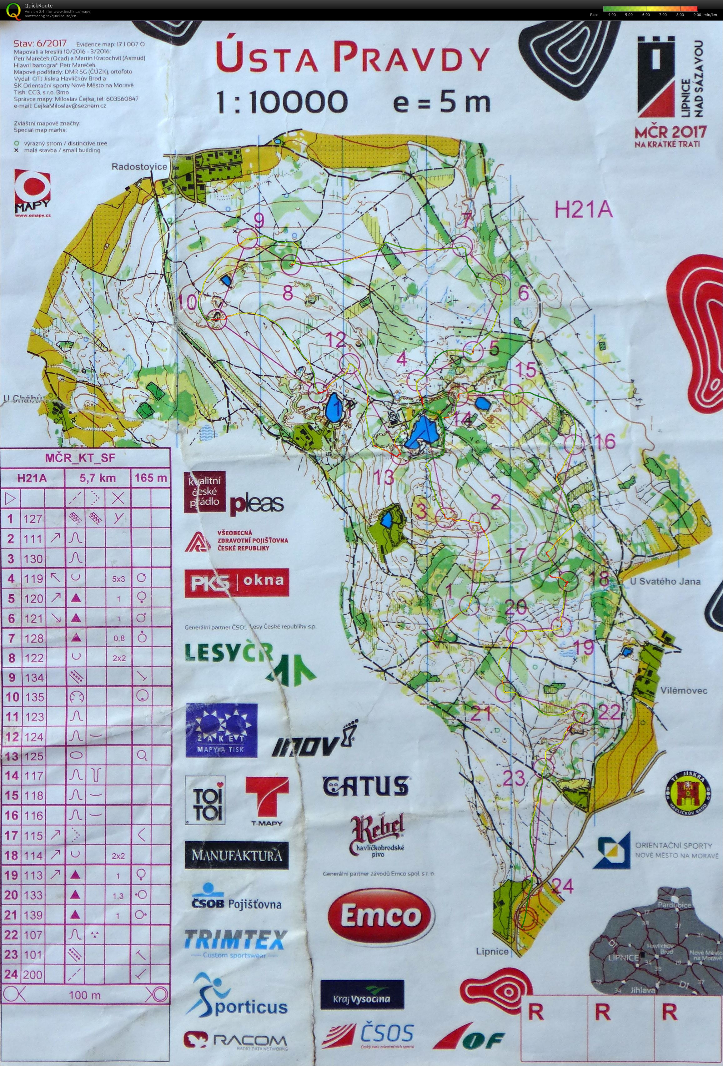 MČR kvalifikace (10/06/2017)