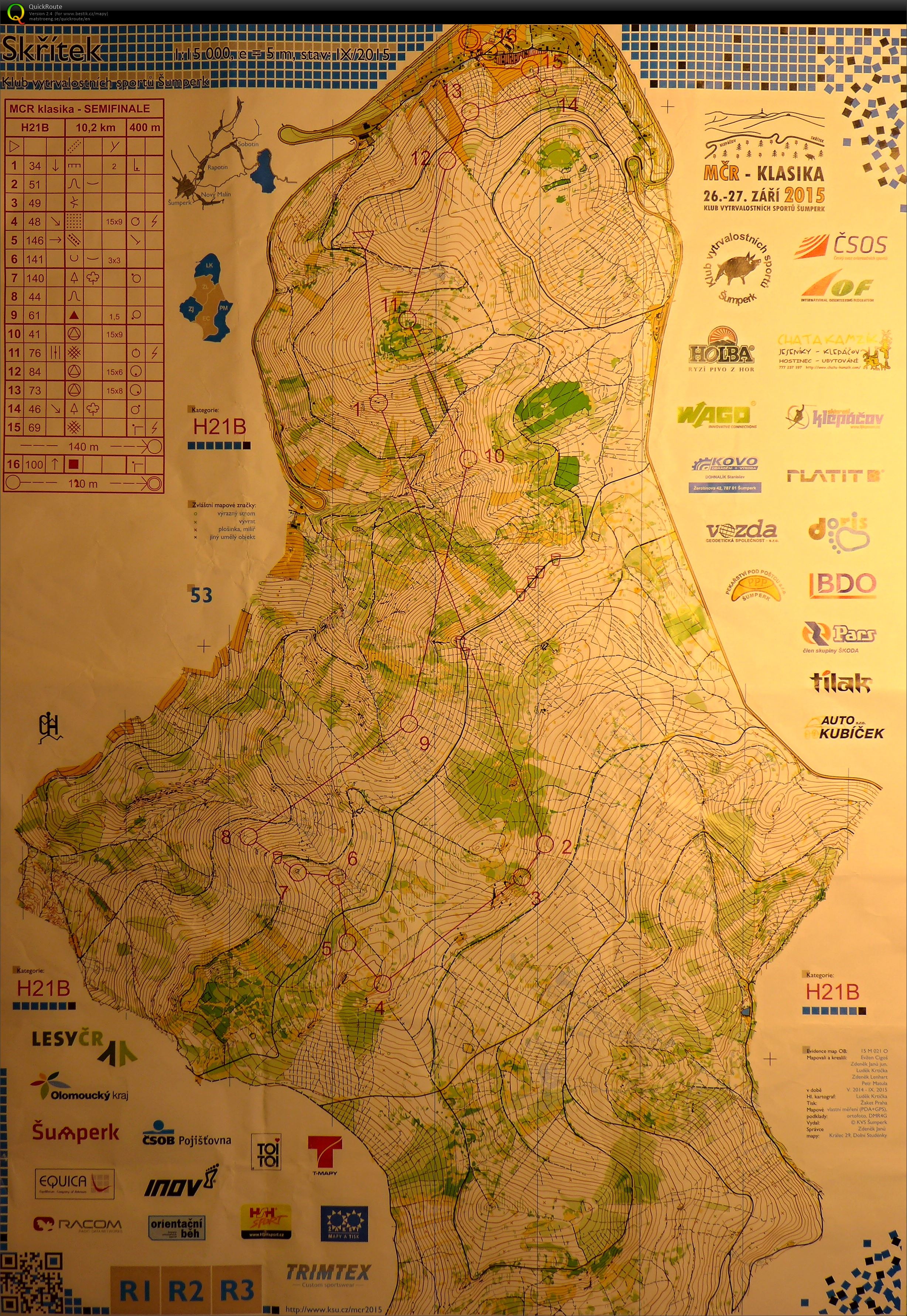 MČR kvalifikace (26/09/2015)