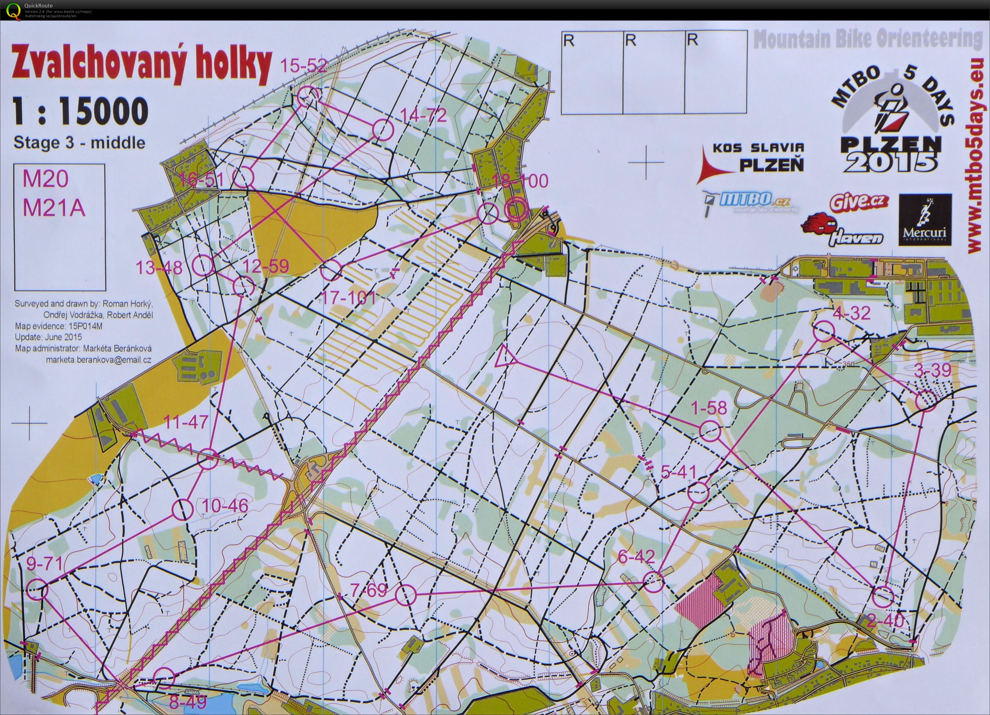 MTBO 5 days E3 (04/07/2015)