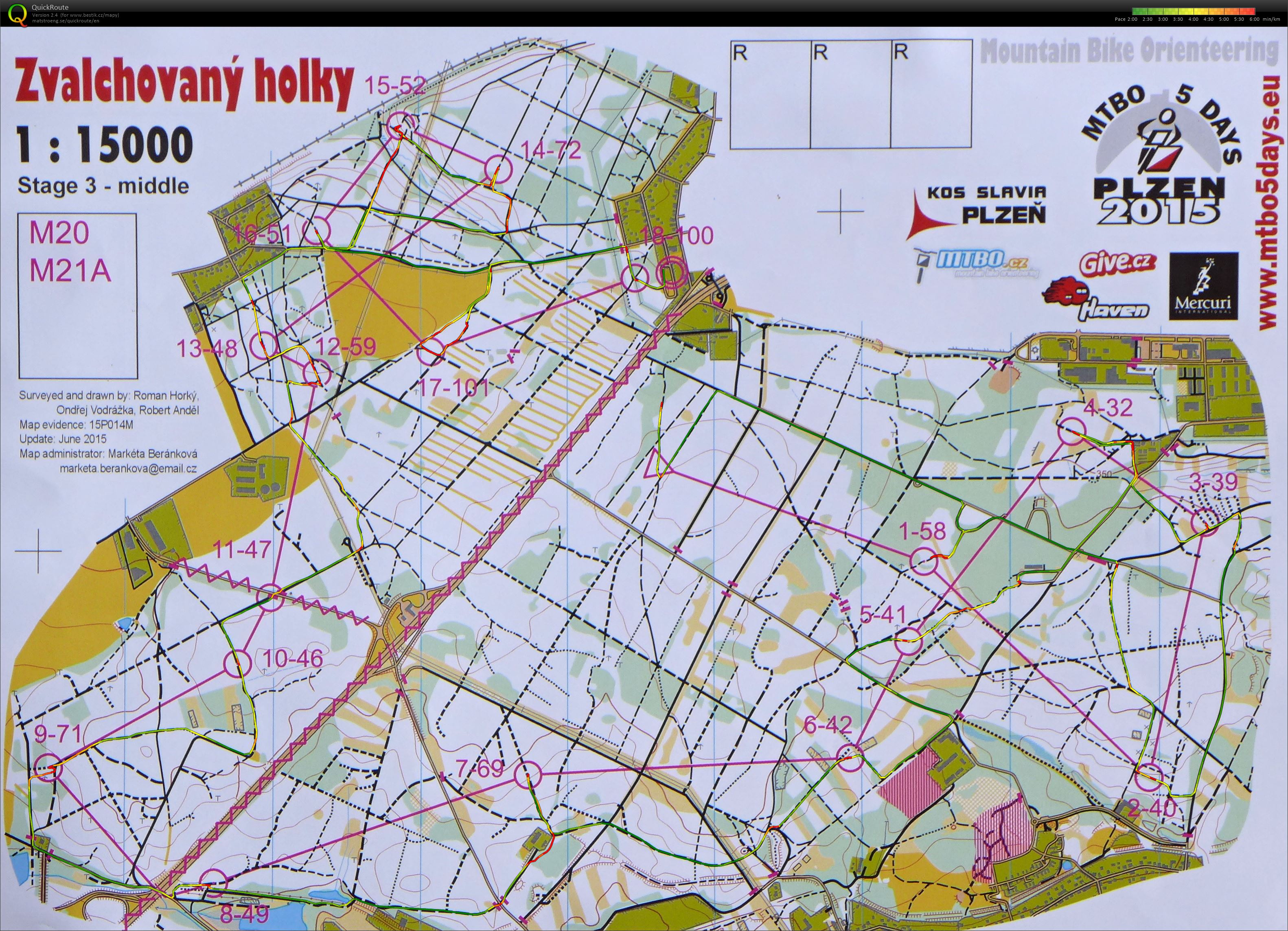MTBO 5 days E3 (04/07/2015)