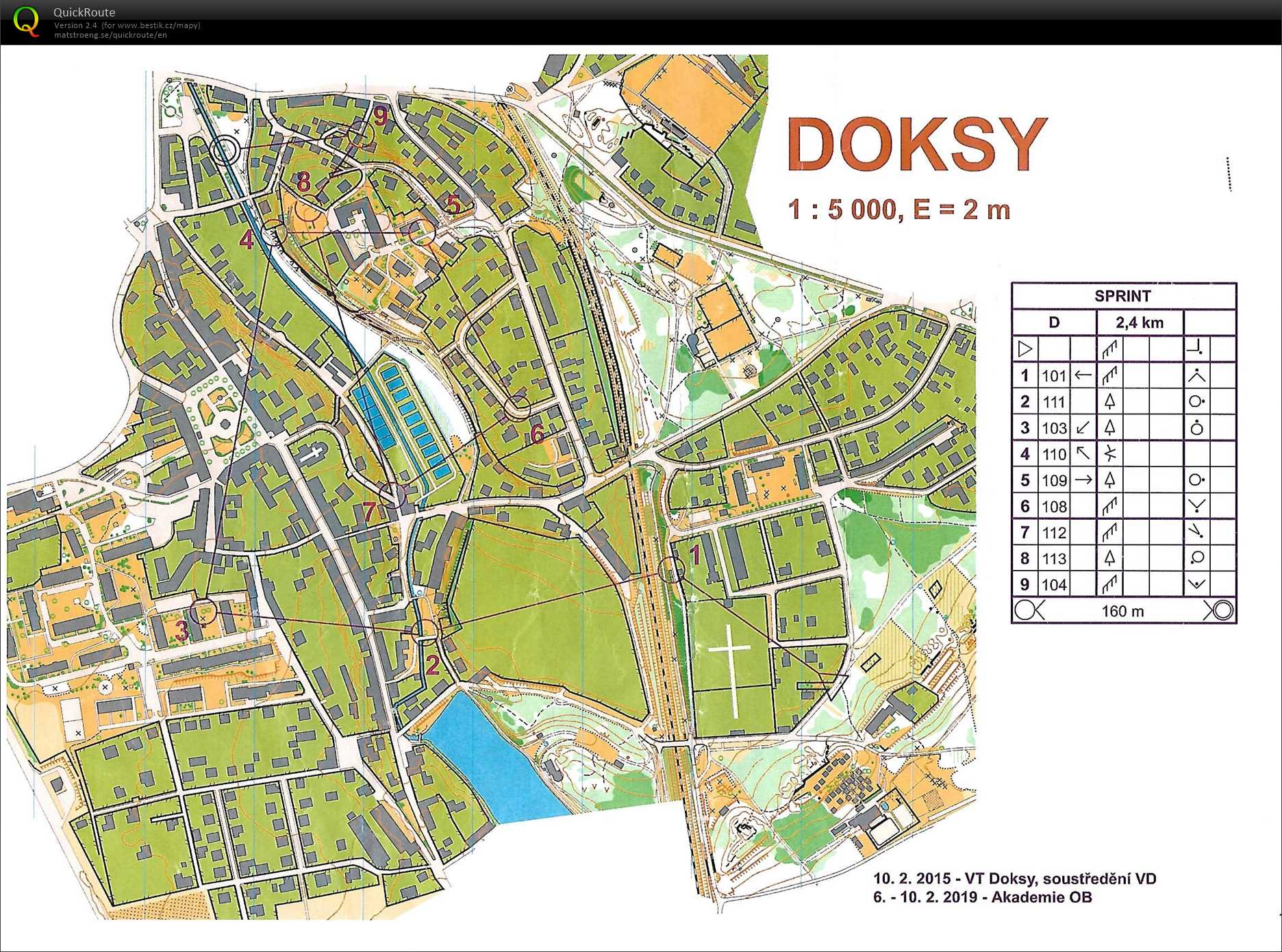 Akademie OB - Doksy  (07/02/2019)
