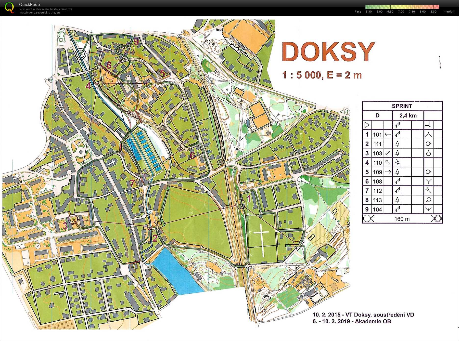 Akademie OB - Doksy  (07/02/2019)