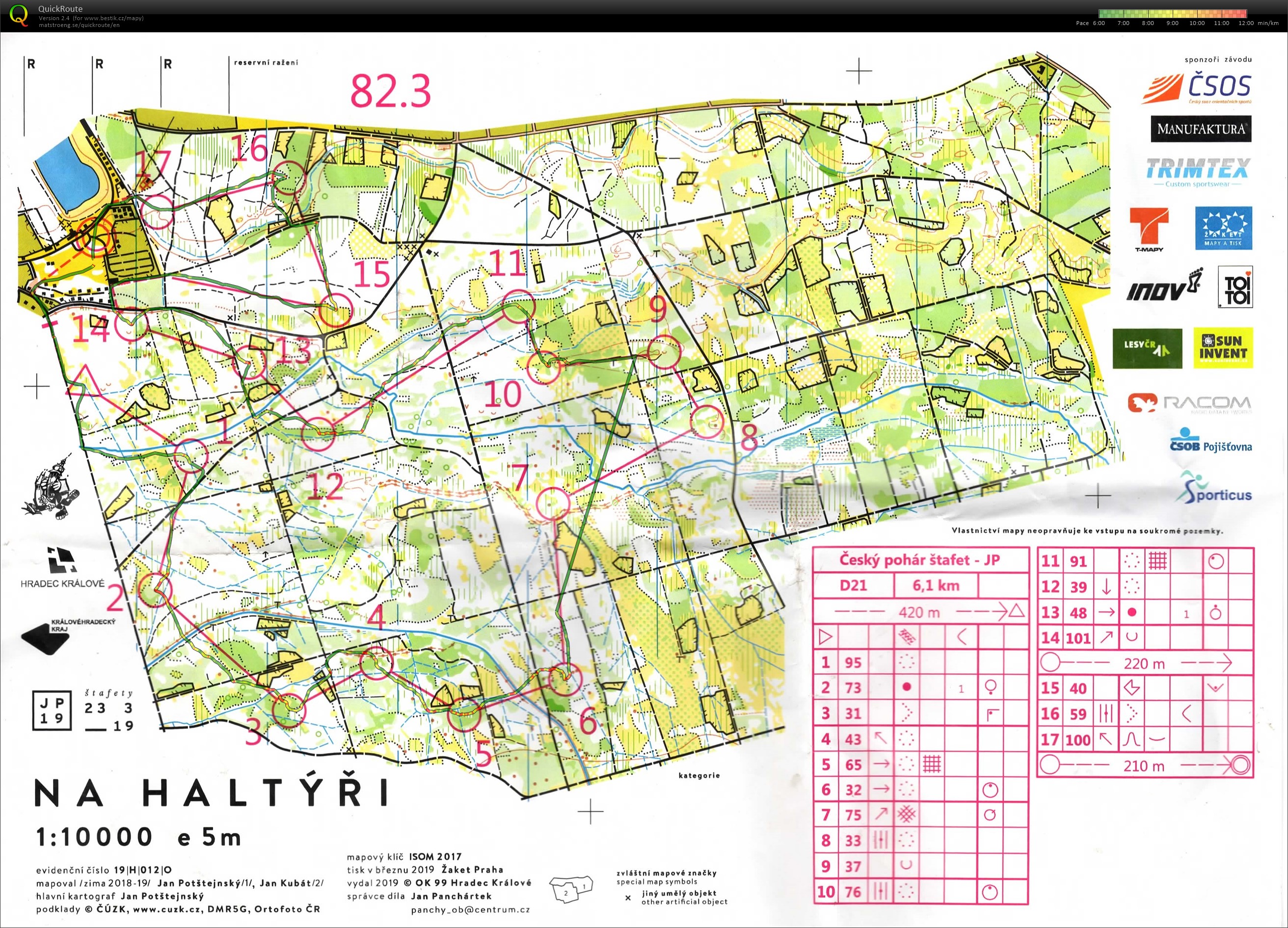 Jarní pohár - štafety (2019-03-23)
