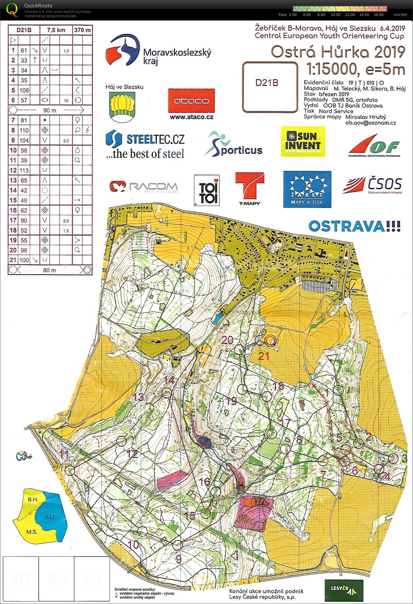 ŽB Morava - Háj ve Slezsku (06/04/2019)