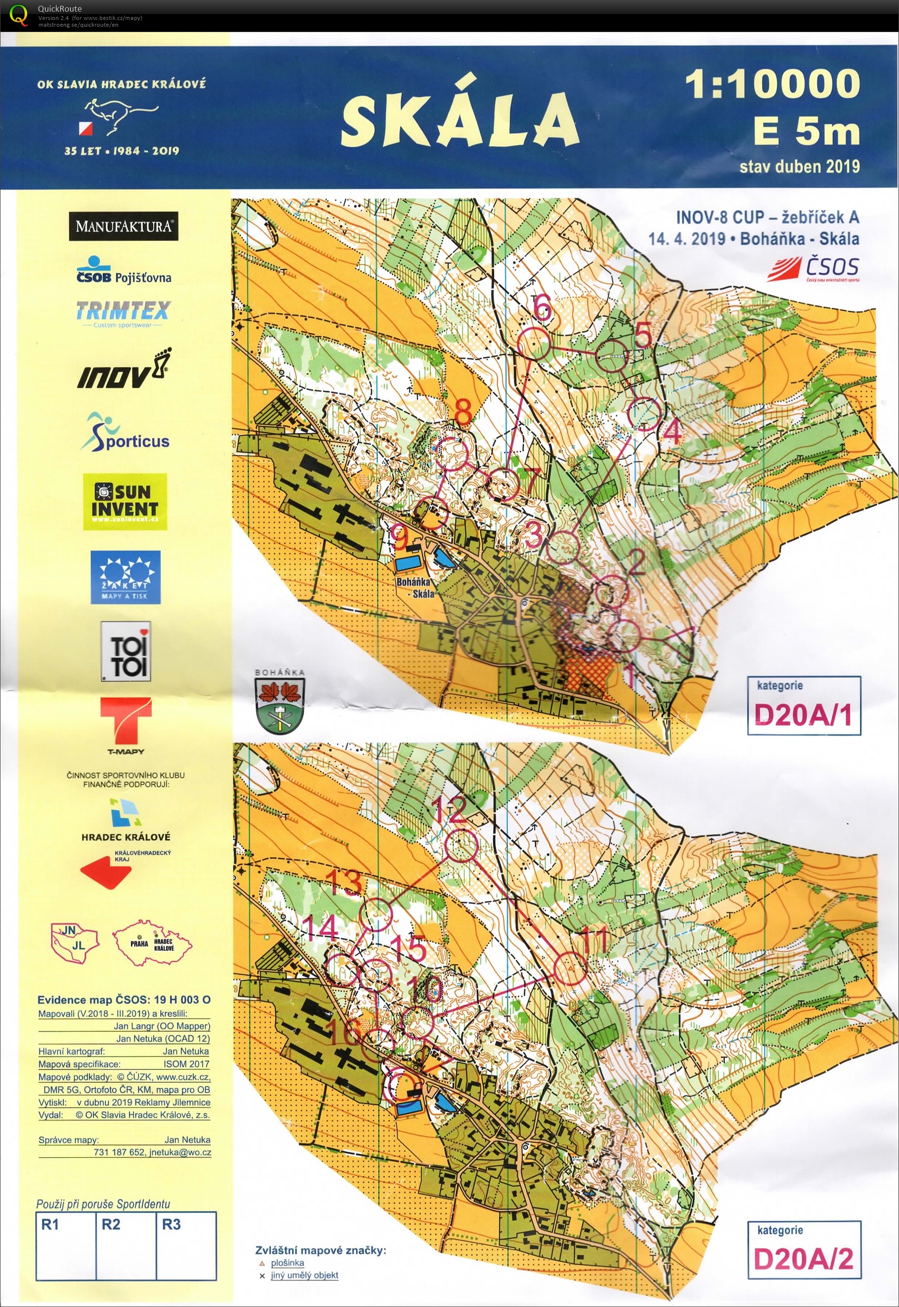 ŽA Boháňka (14/04/2019)