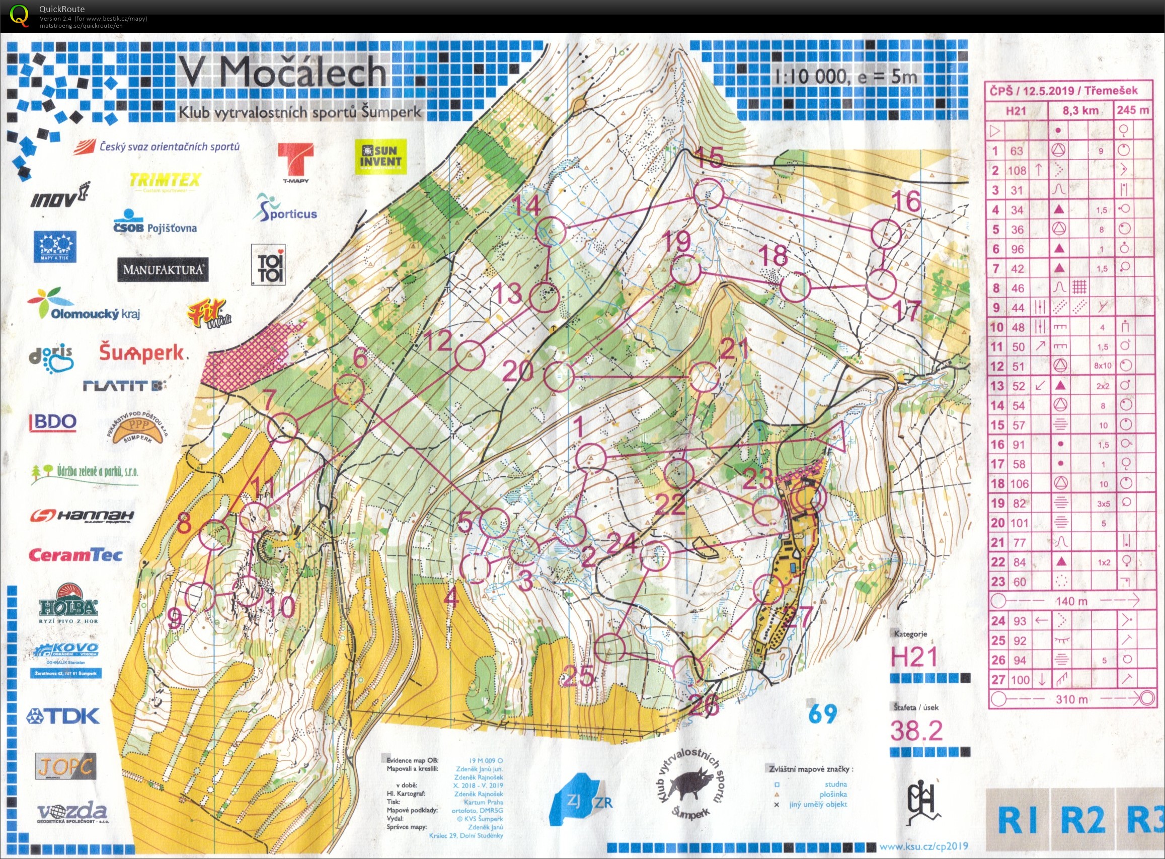 ČPŠ Třemešek neděle H21 2.úsek (2019-05-12)