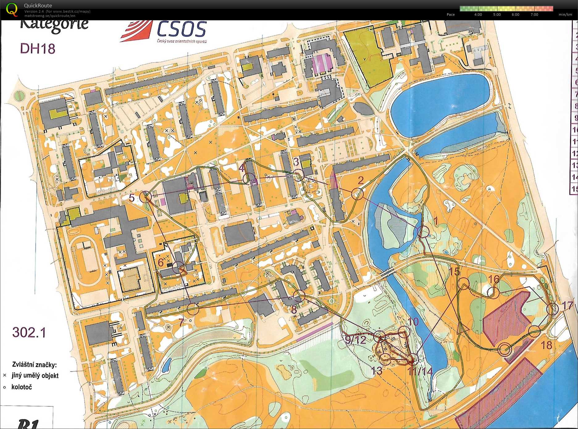 MČR Sprintové štafety - Pardubice (19/05/2019)