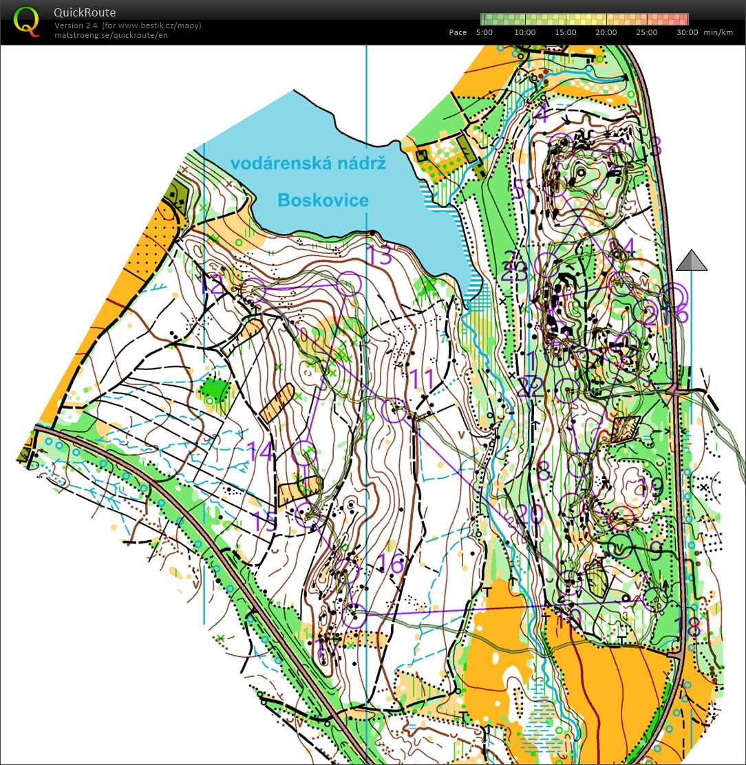 krátké skalní postupy - Boskovice (29.05.2019)