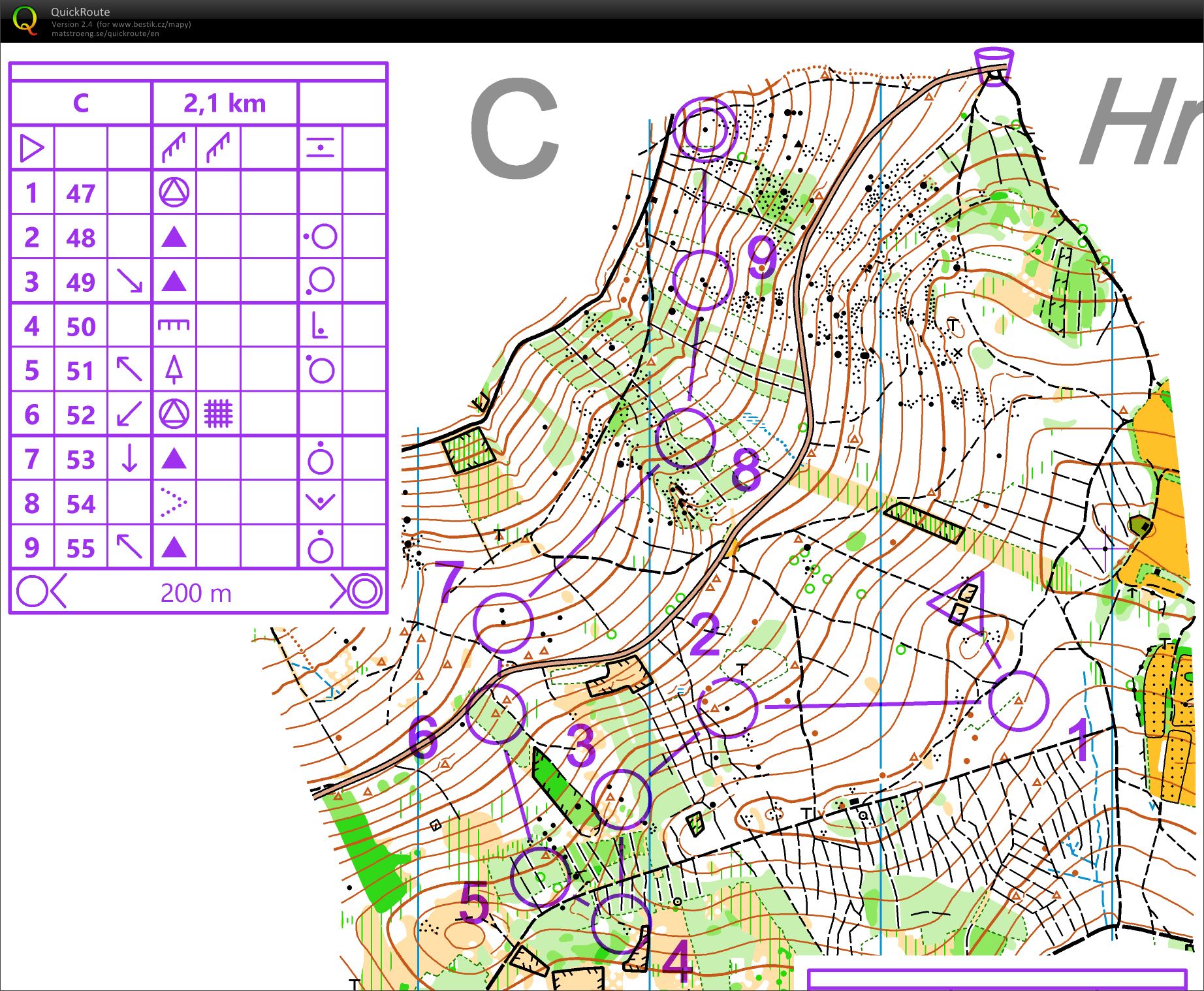 Middle úseky Chlébské C (19/06/2019)