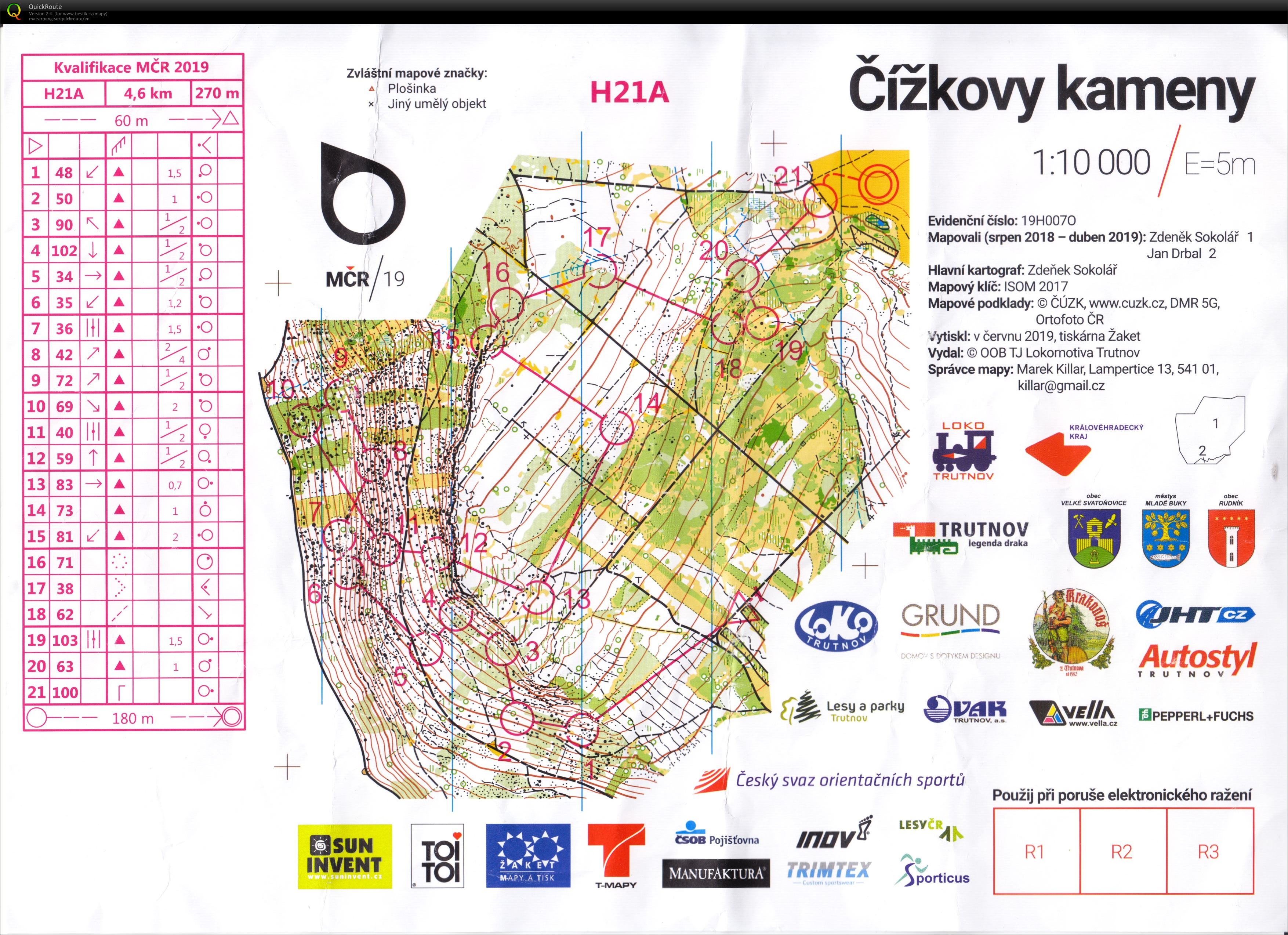 MČR middle kvalifikace Turnov H21A (22/06/2019)