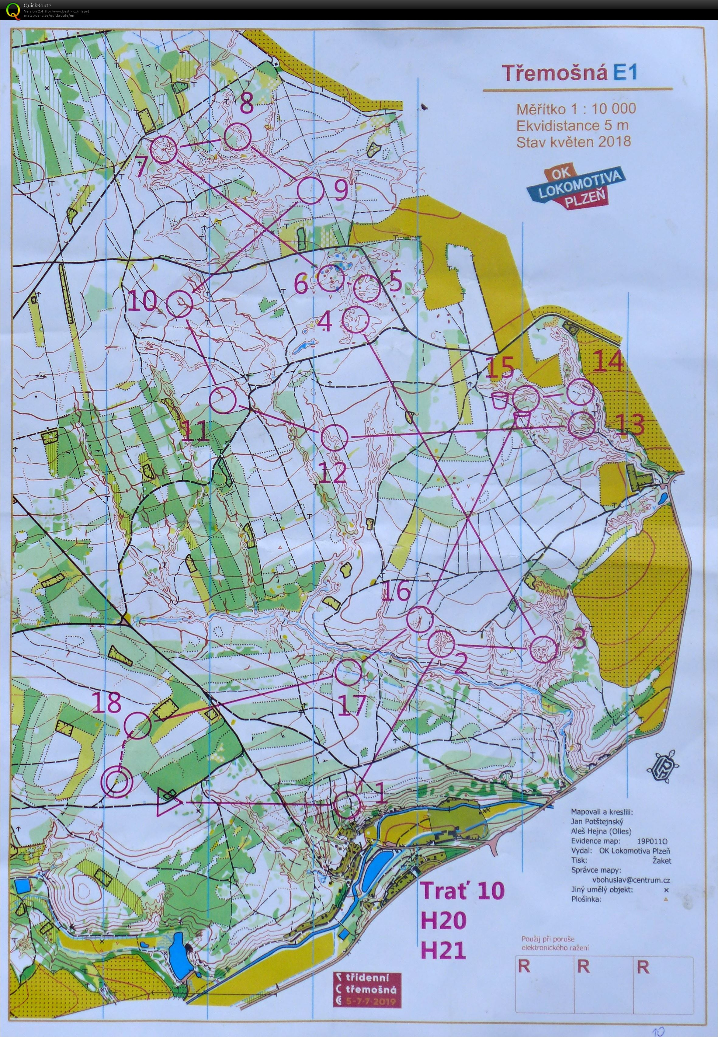 Třemošná E1 (05-07-2019)