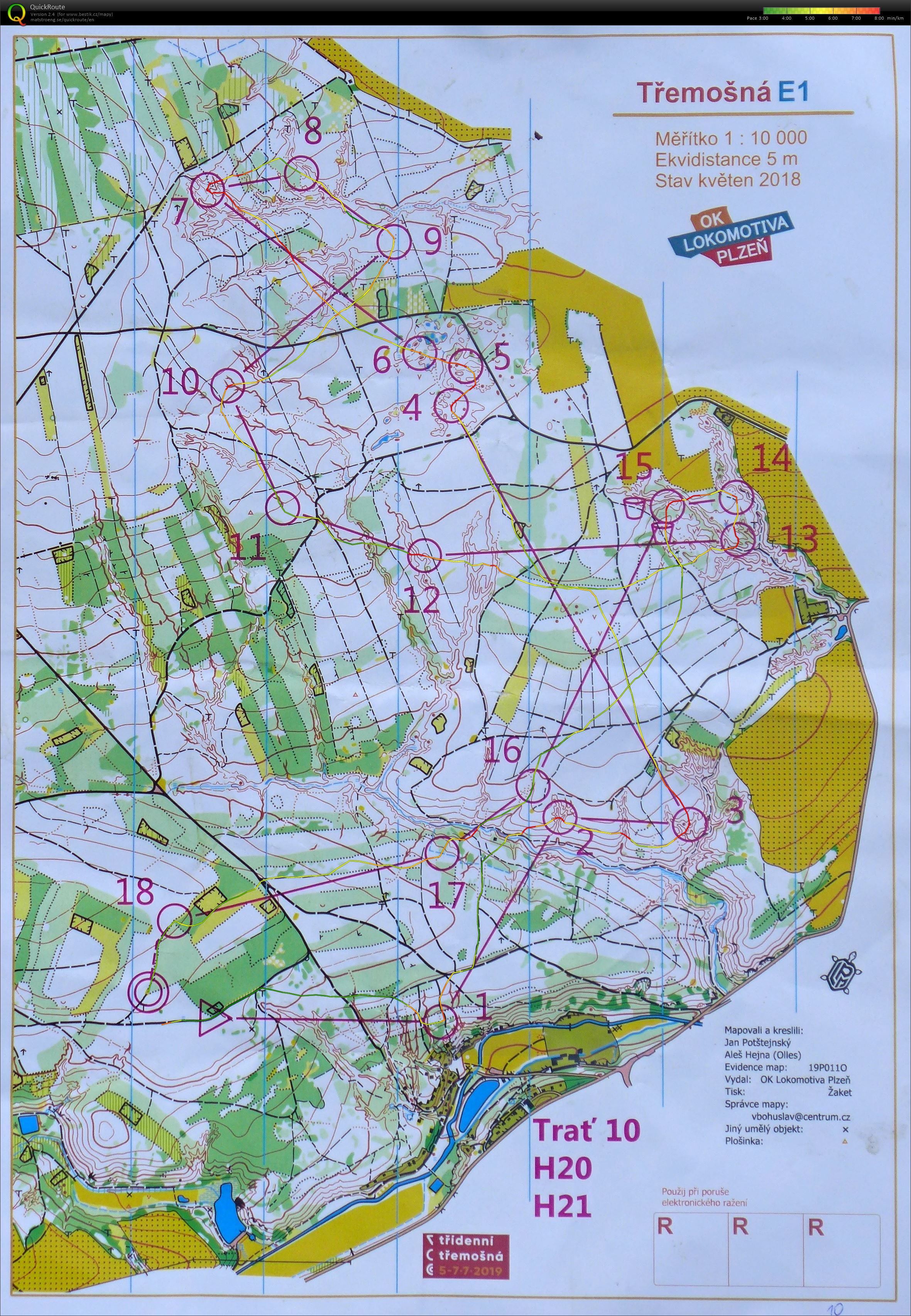 Třemošná E1 (05-07-2019)