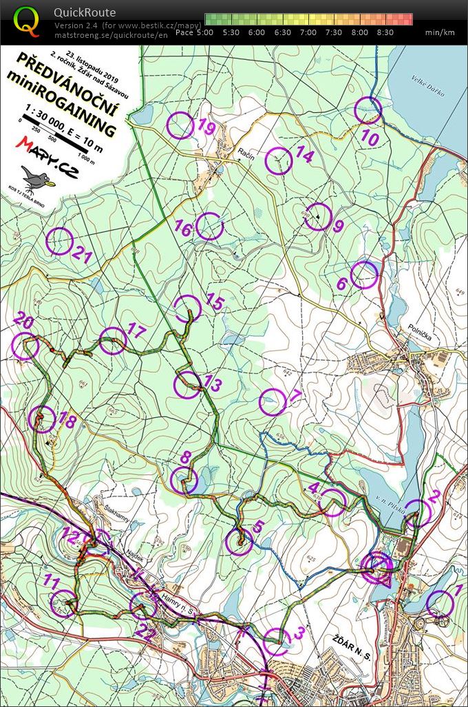 Předvánoční minirogaining (23/11/2019)