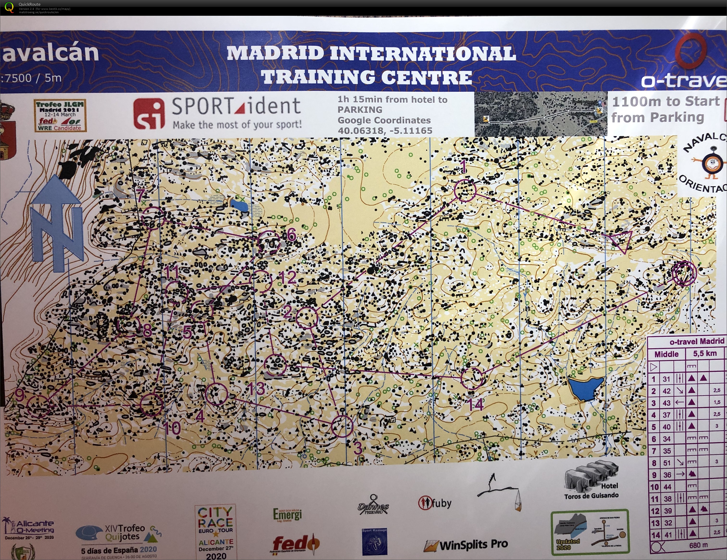 TC Španělsko - middle Navalcán (20/02/2020)