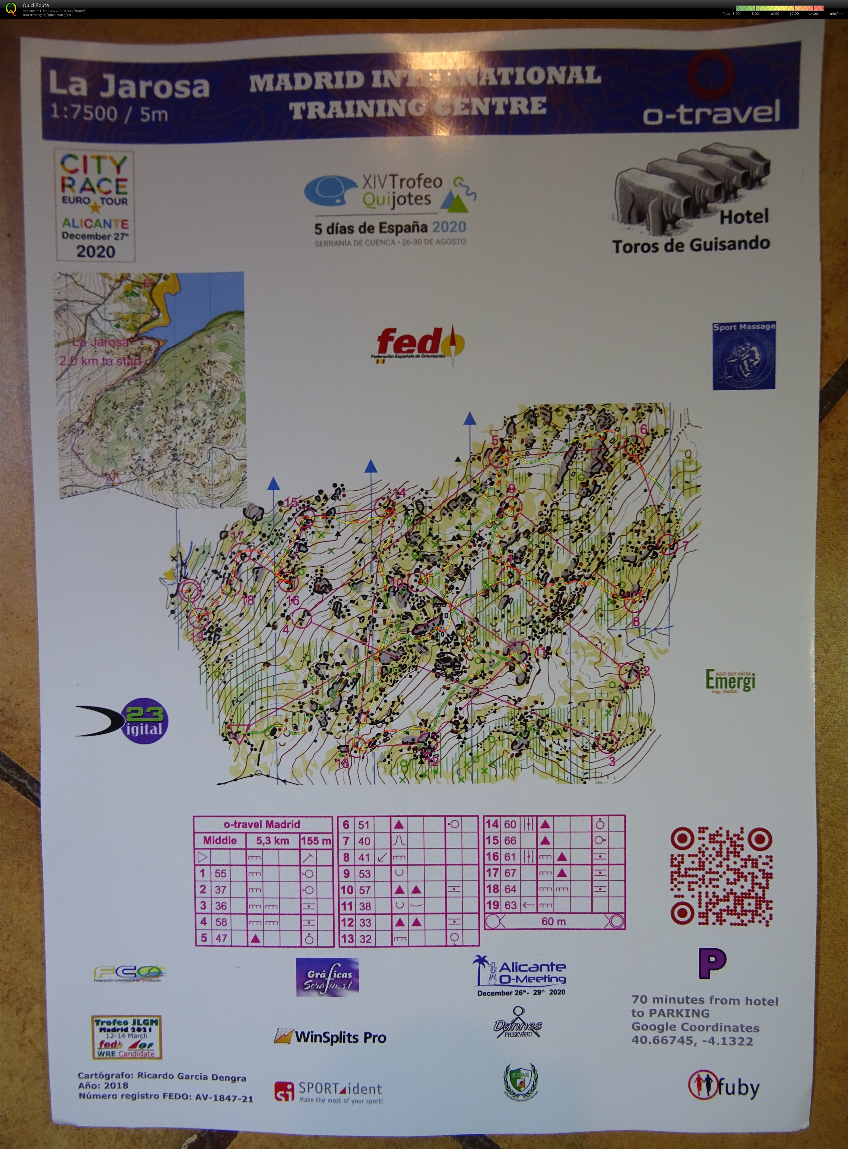 TC Španělsko - middle La Jarosa (14/02/2020)