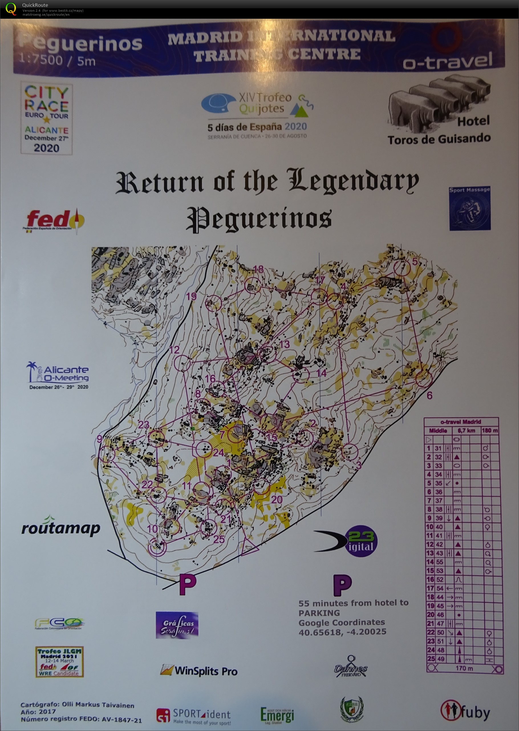 TC Španělsko - middle Peguerinos (14/02/2020)
