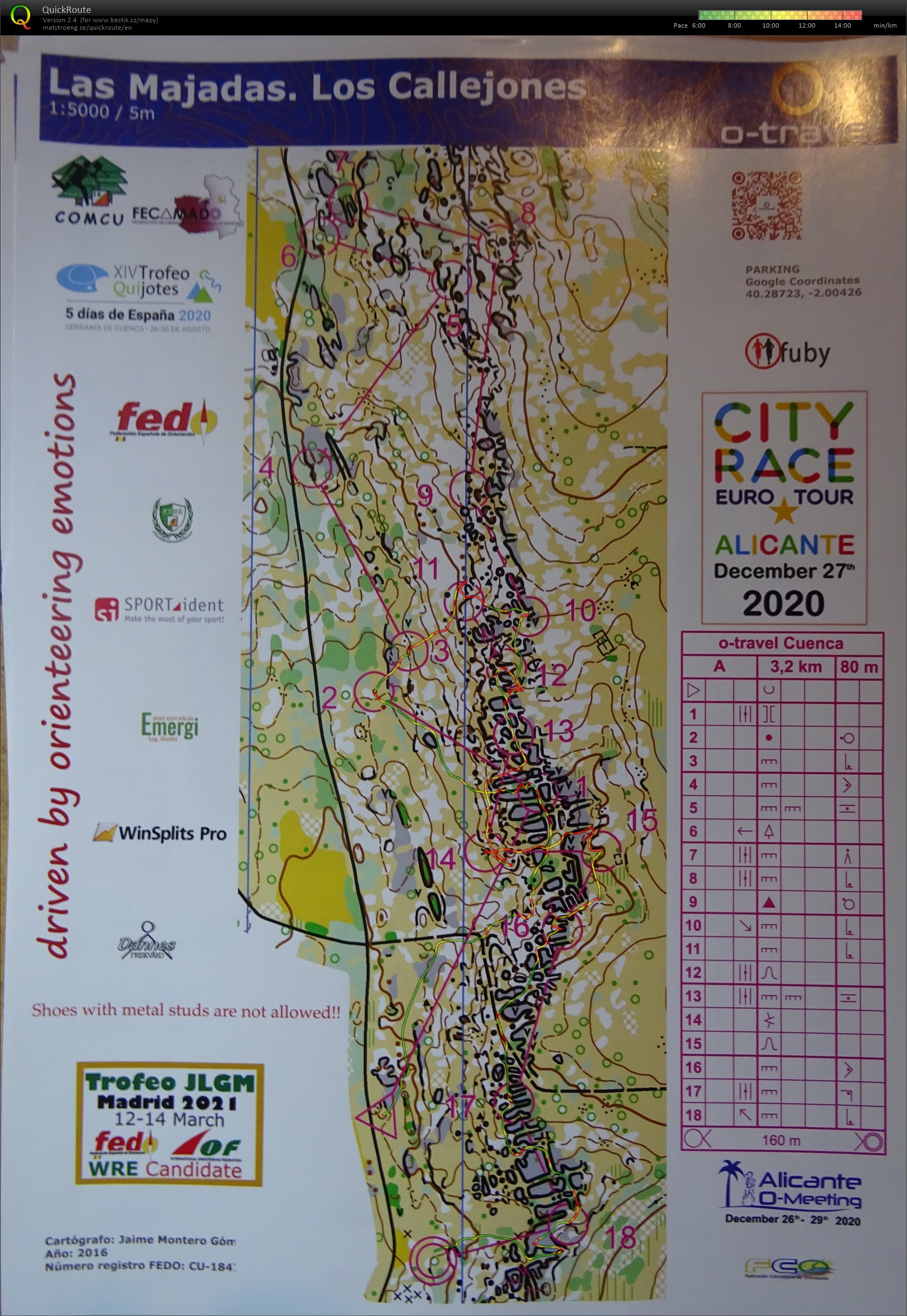 TC Španělsko - middle Las Majadas 2 (21/02/2020)