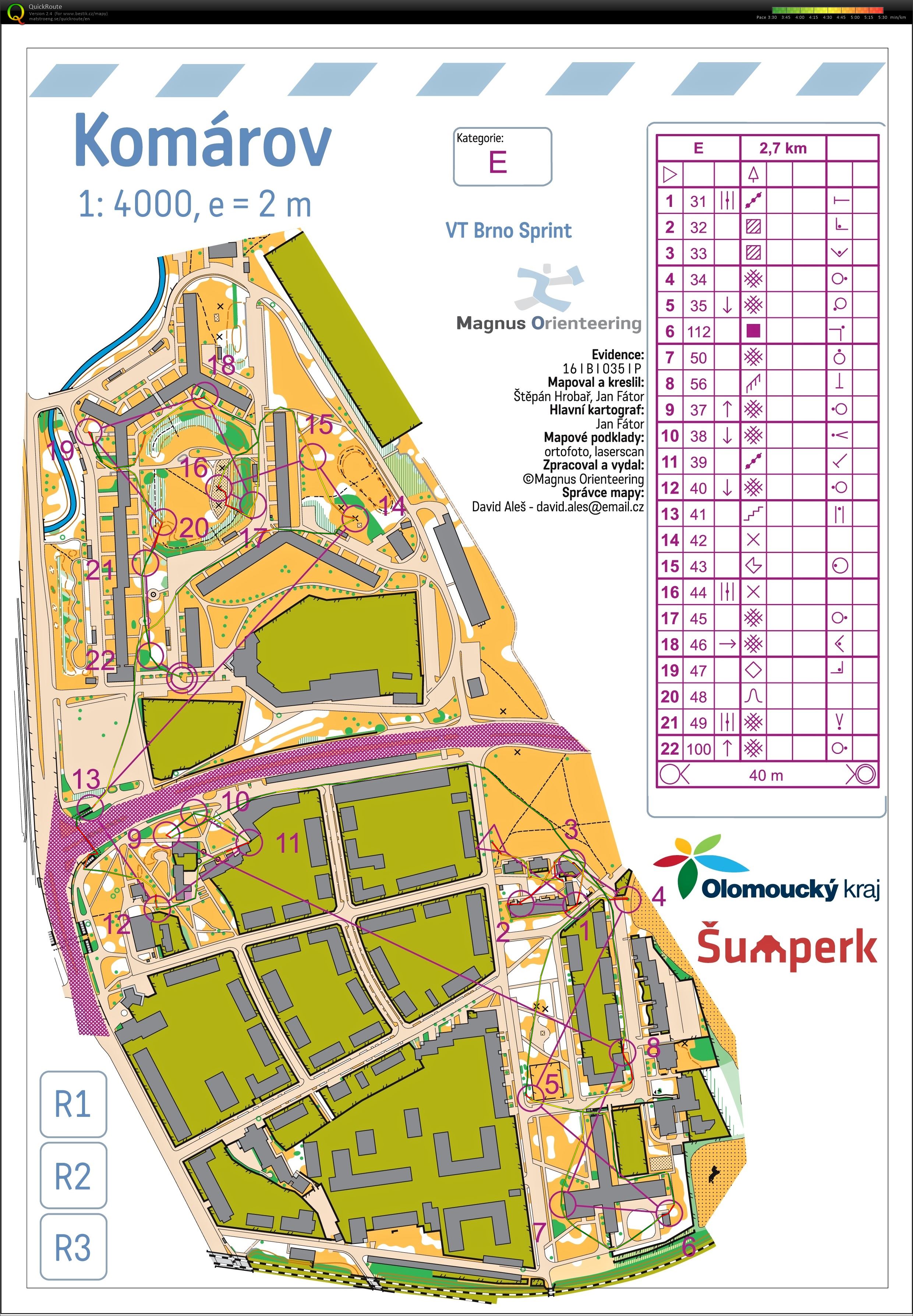ASU sprintová víkendovka (30/04/2017)