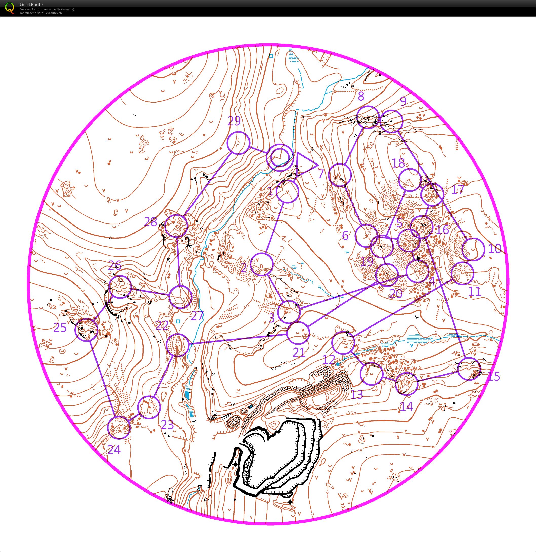Nocompass night training (11/12/2019)