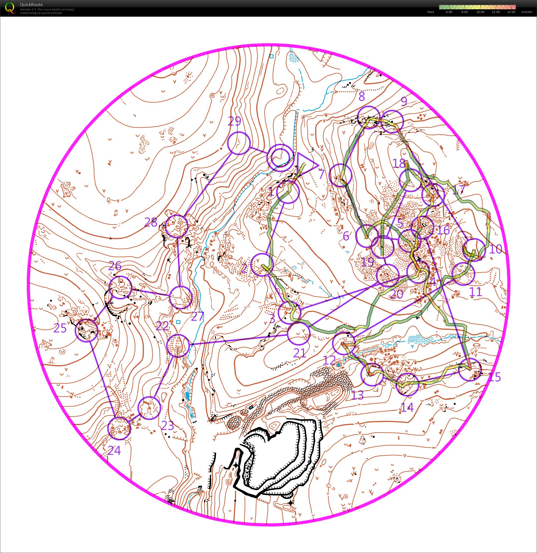Nocompass night training (11/12/2019)