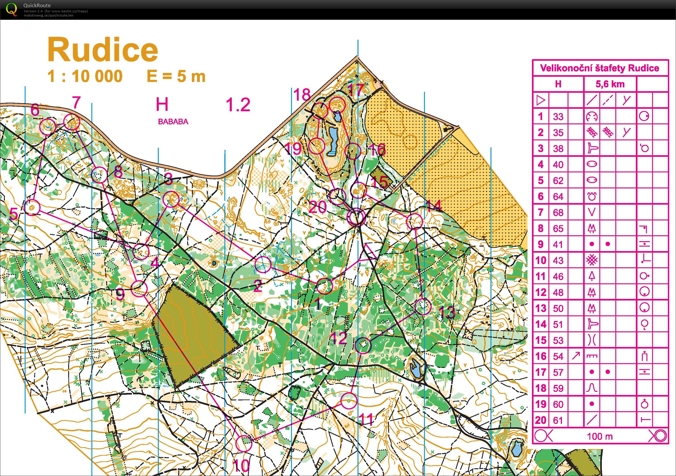 Onemanrelay Rudice (22/04/2020)