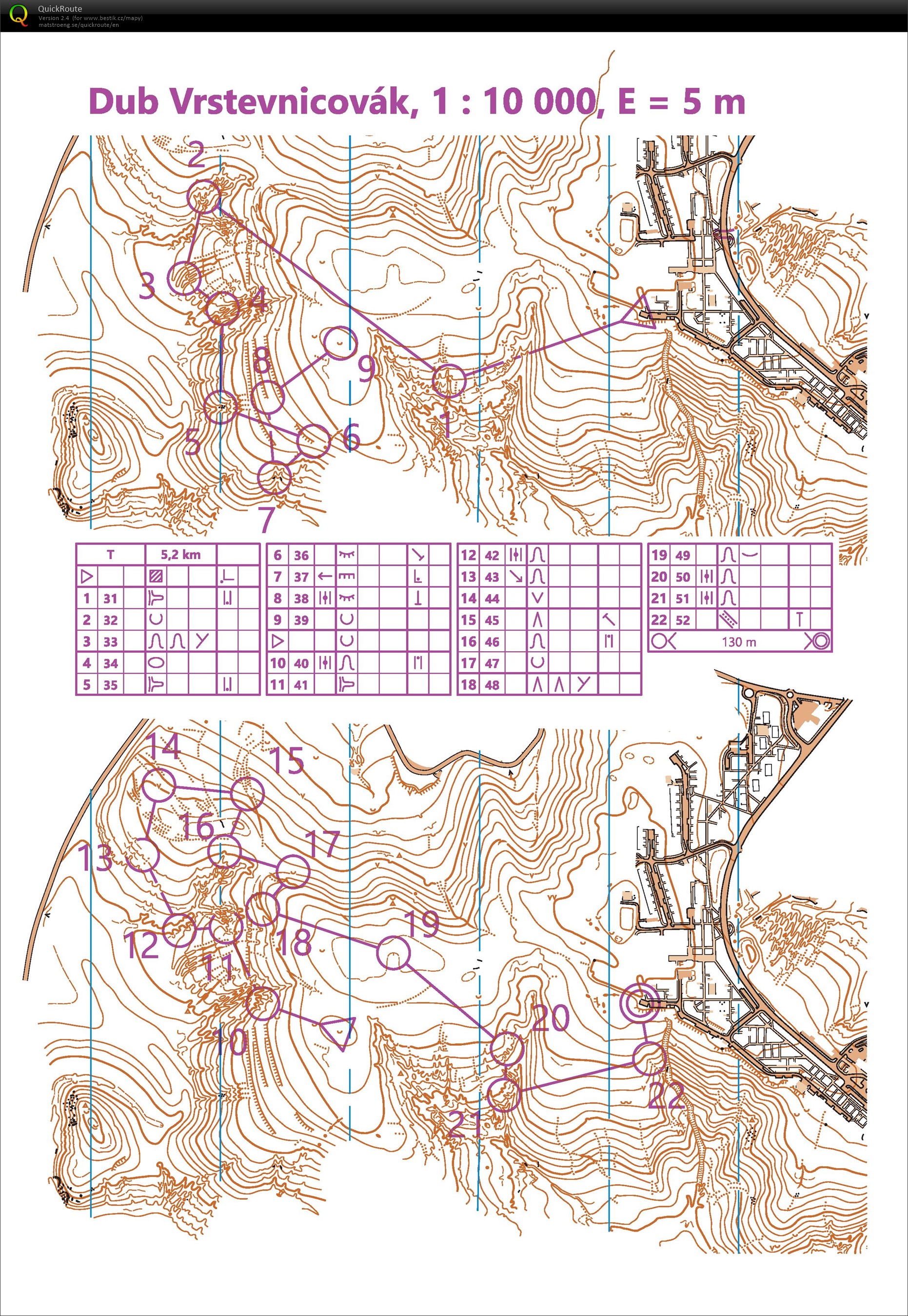 Dub vrstevnicovák (27/04/2020)
