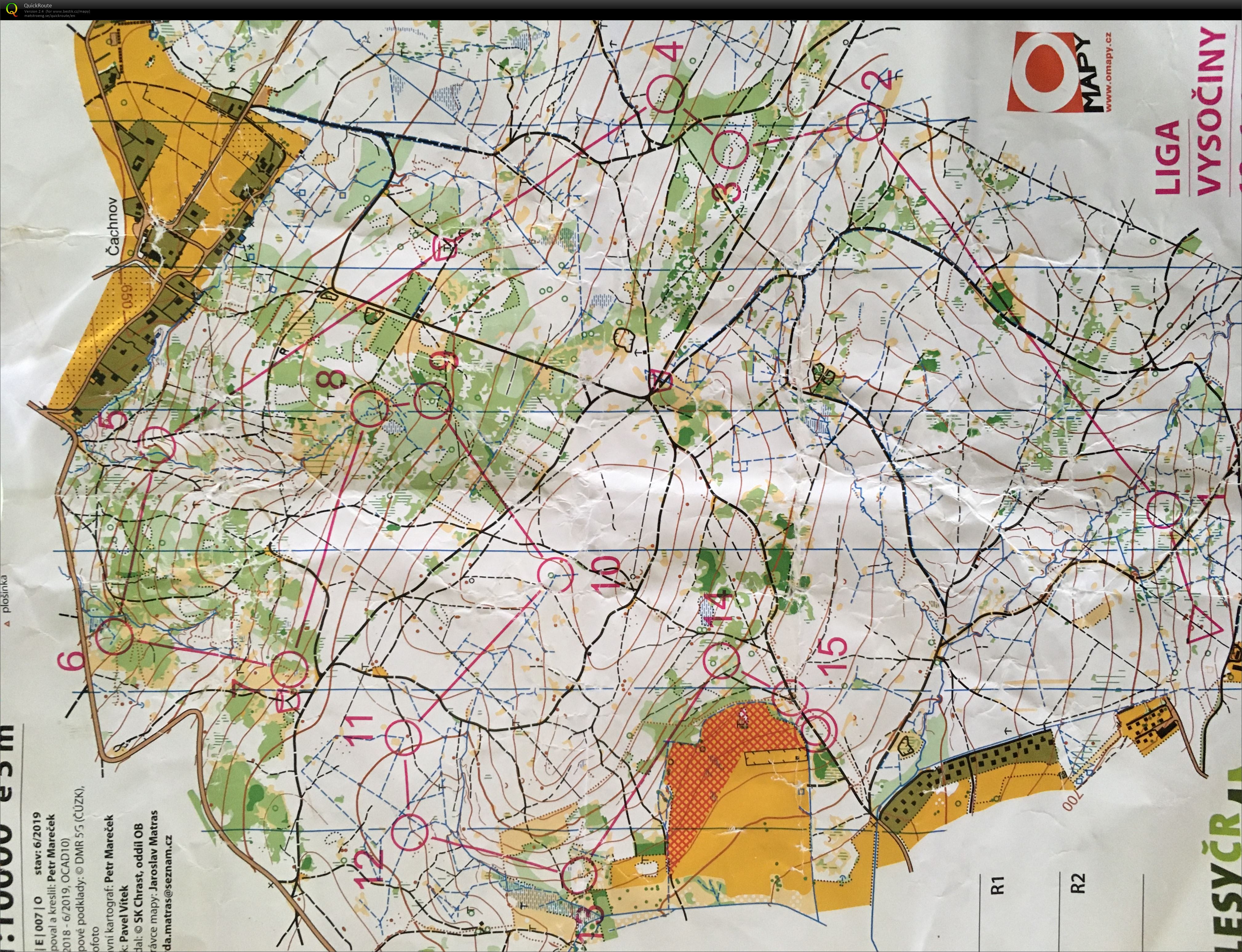 Liga vysočiny - klasická trať (13/06/2020)