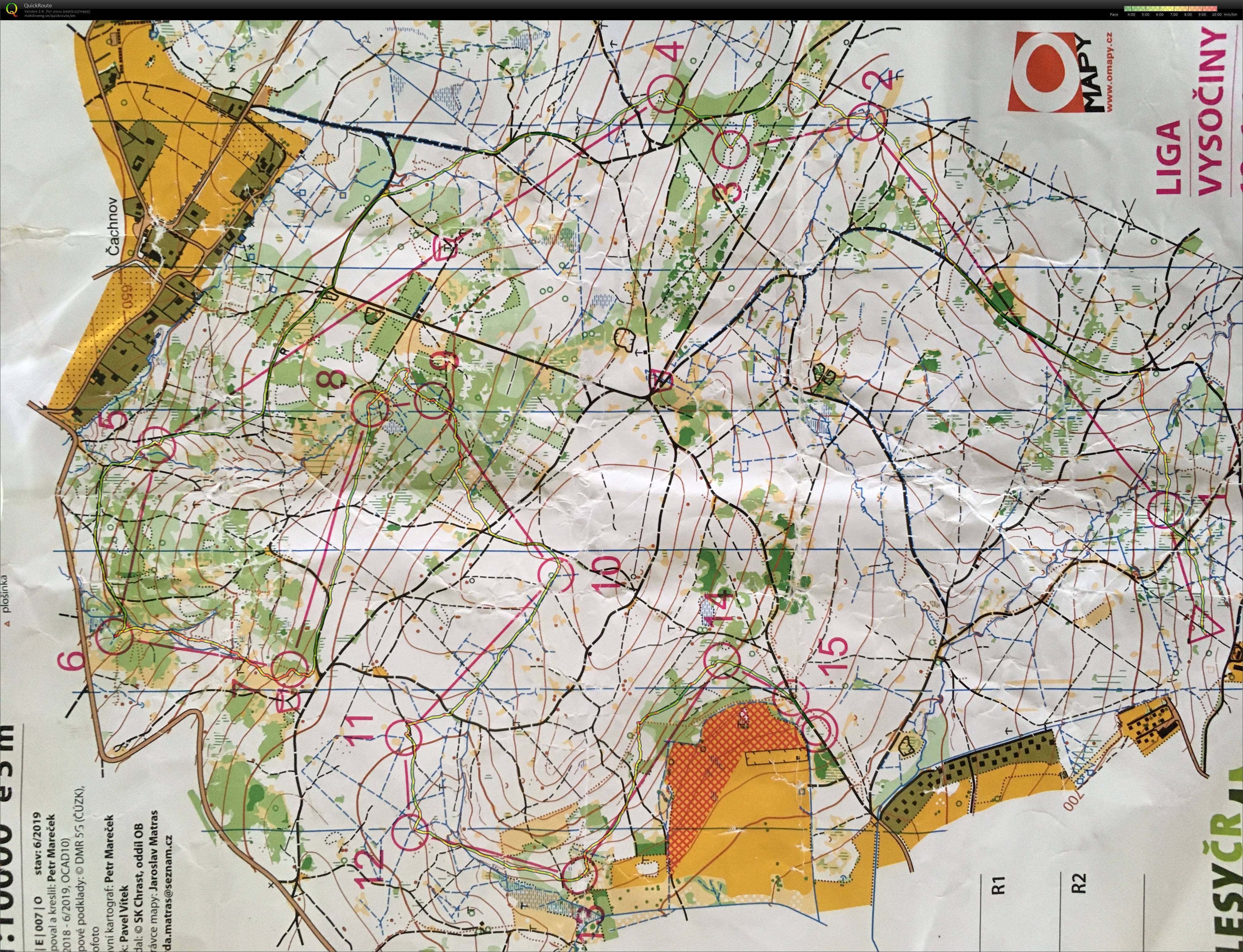 Liga vysočiny - klasická trať (13/06/2020)