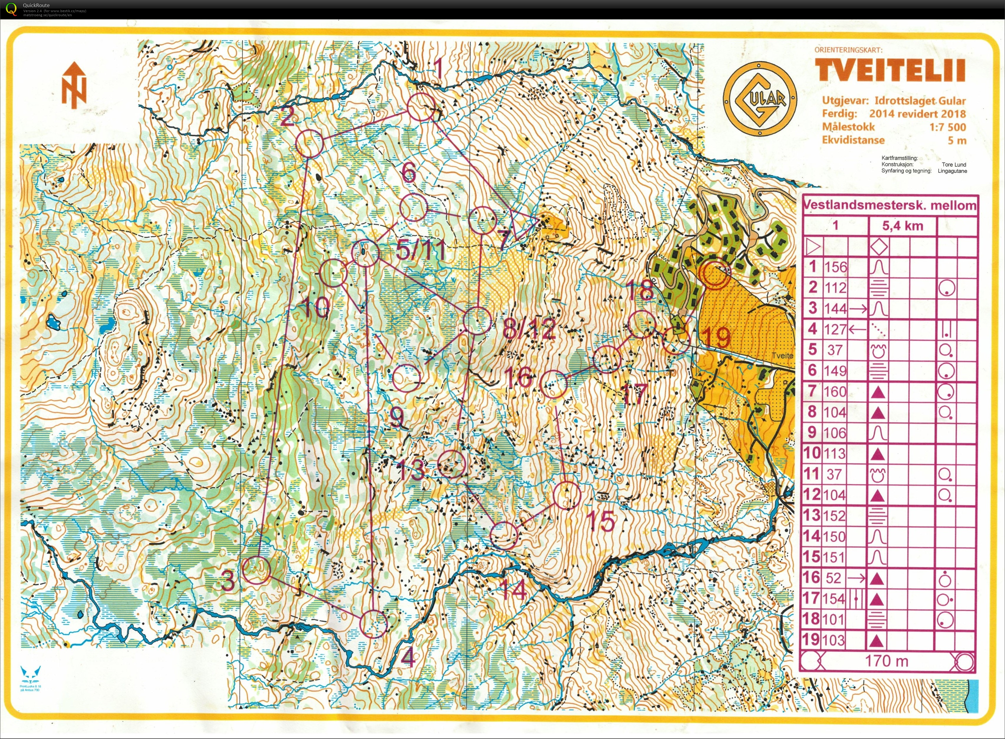 TC Norsko - middle Myrkdalen (11/08/2020)