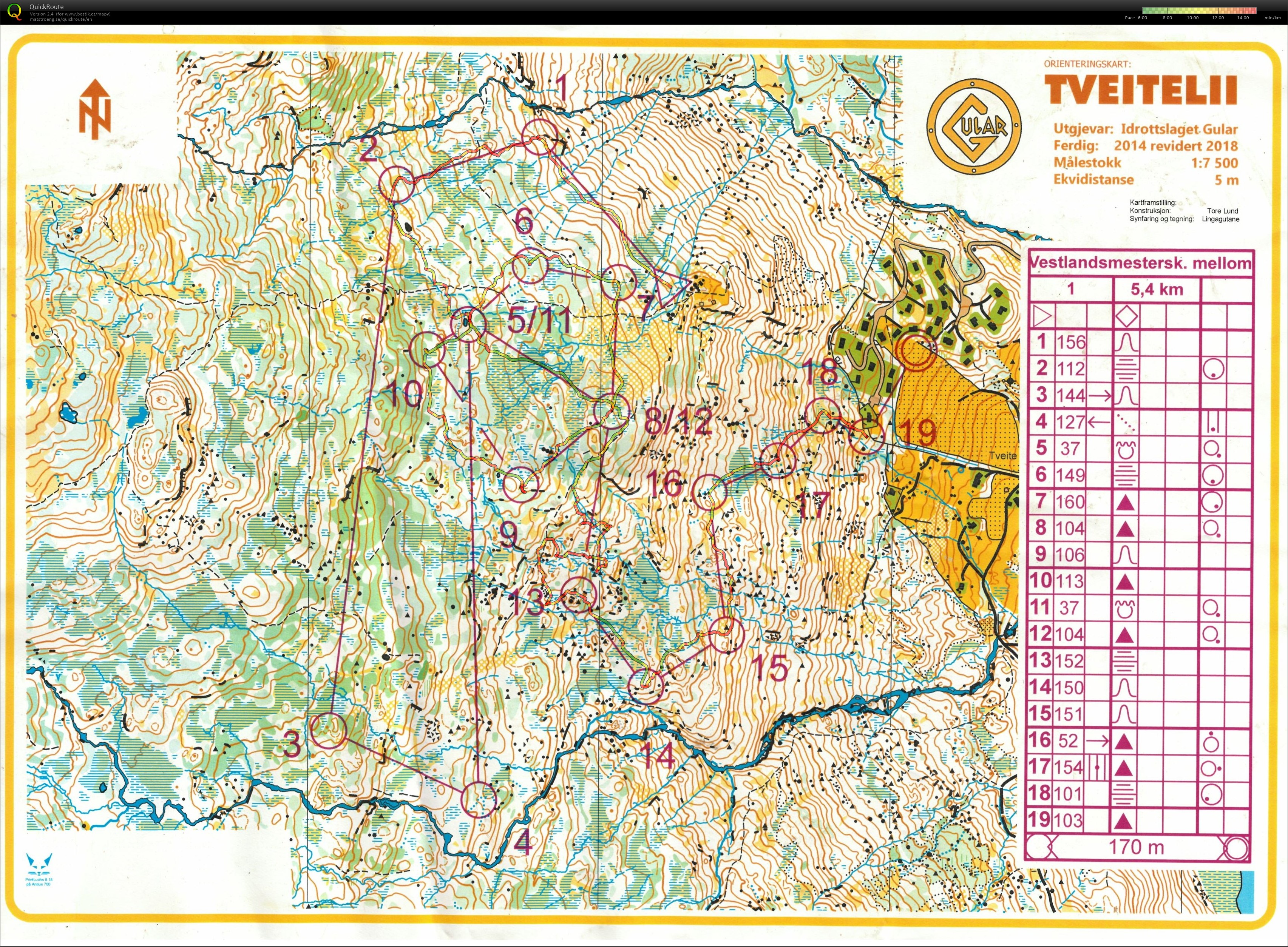 TC Norsko - middle Myrkdalen (11/08/2020)