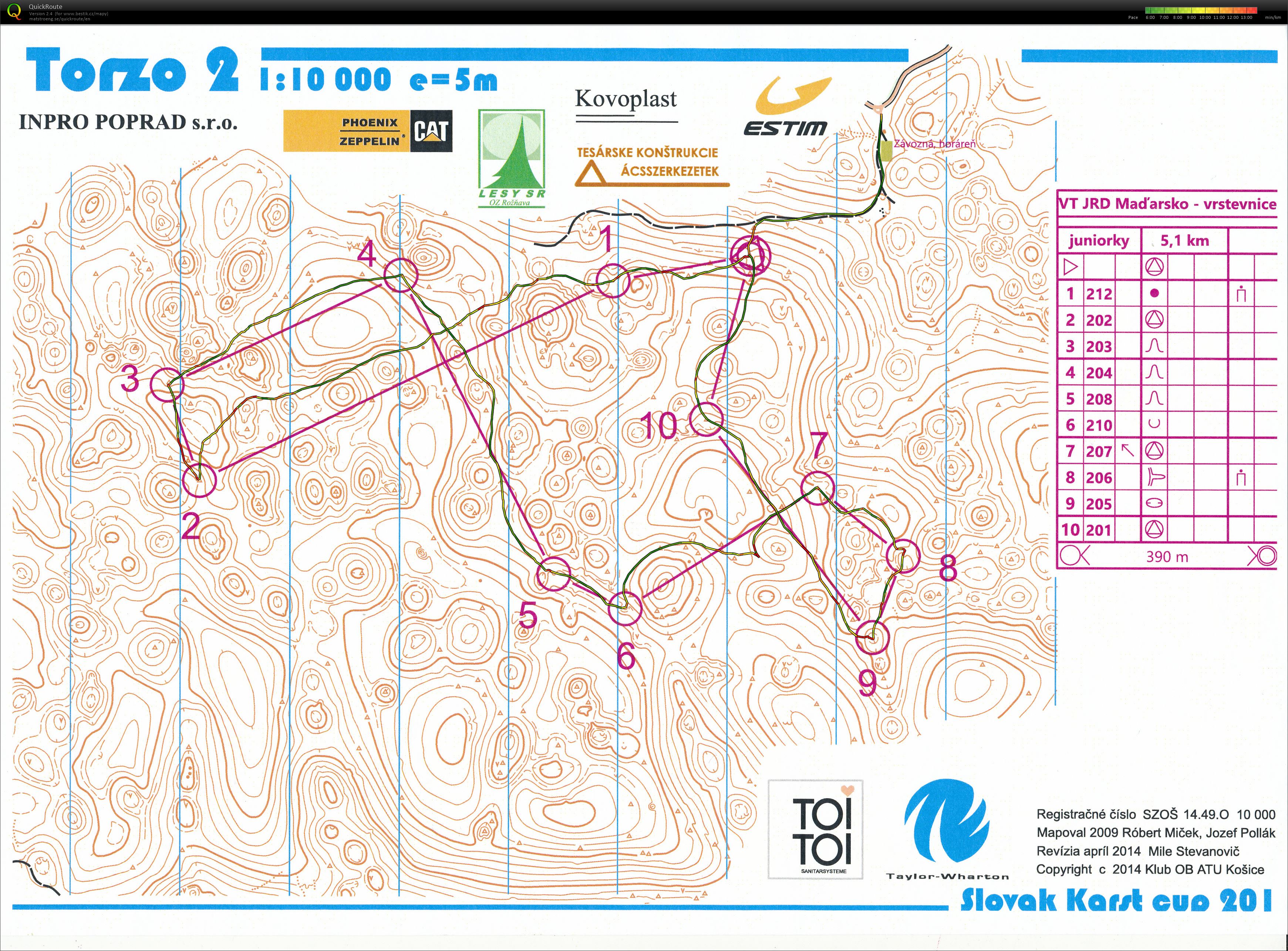 JRD Maďarsko Silice vrstevnicovka (24-08-2020)