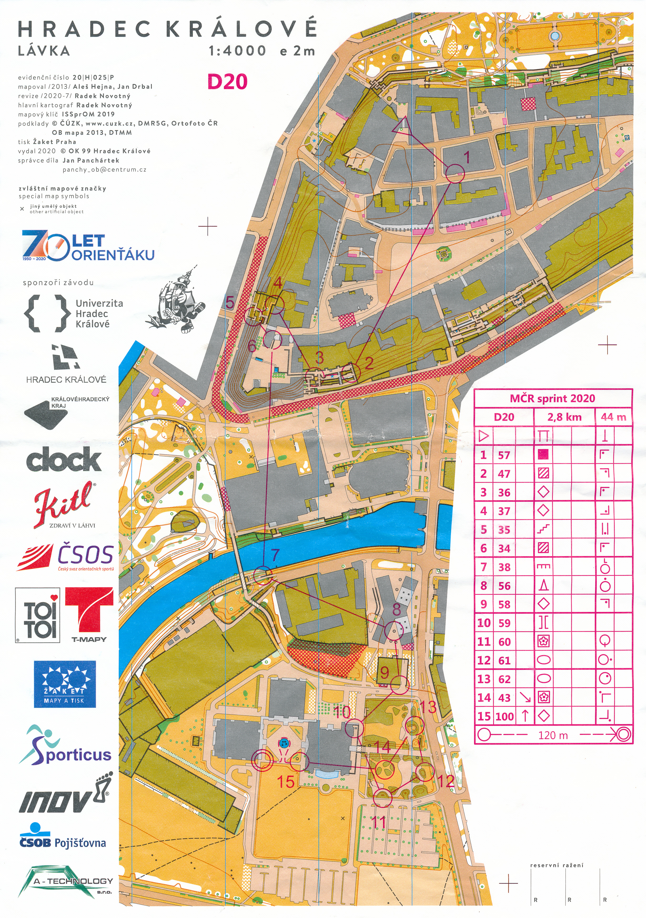 MČR sprint Hradec Králové (06/09/2020)