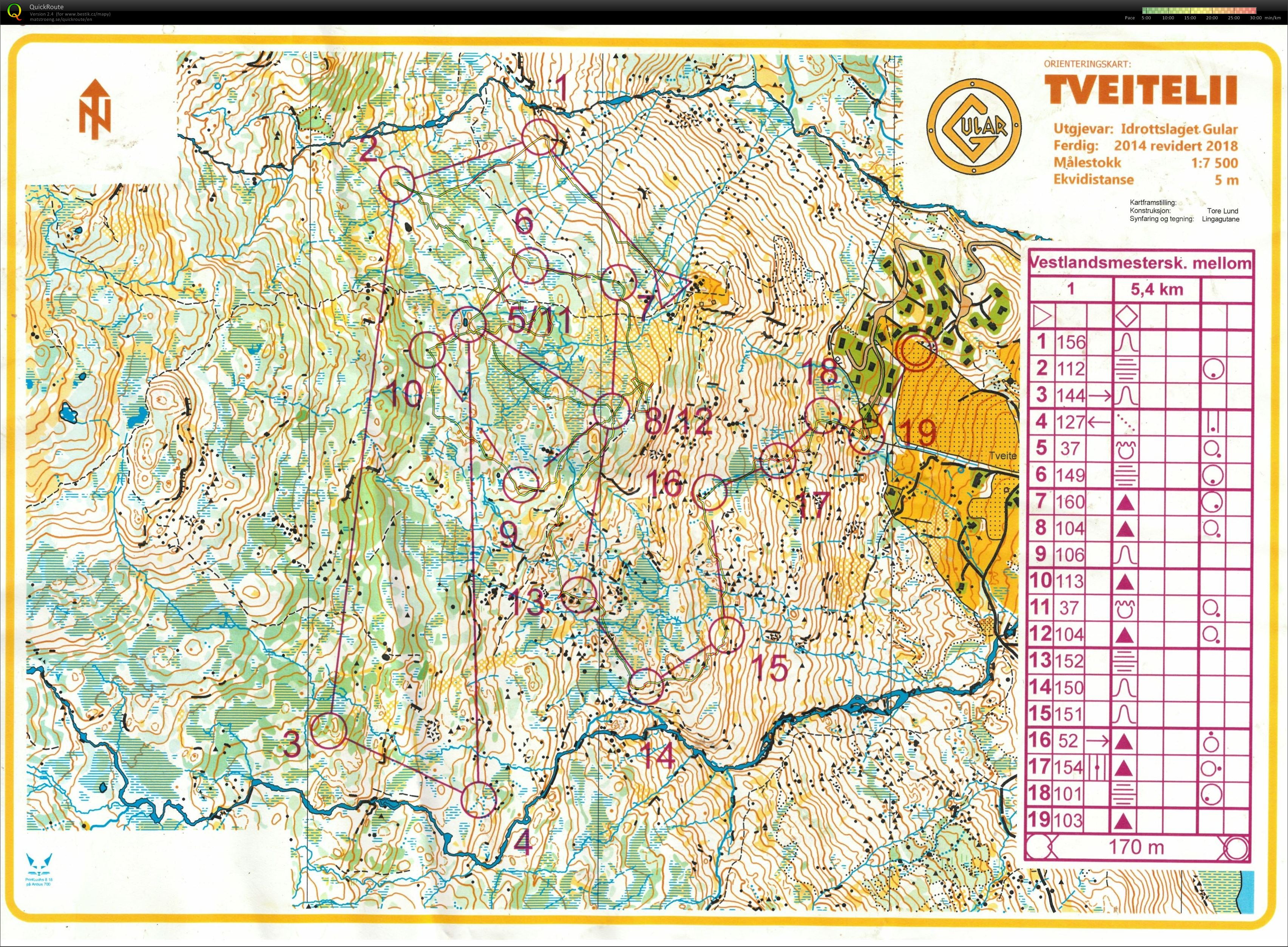  krátká trať Myrkdalen (11-08-2020)