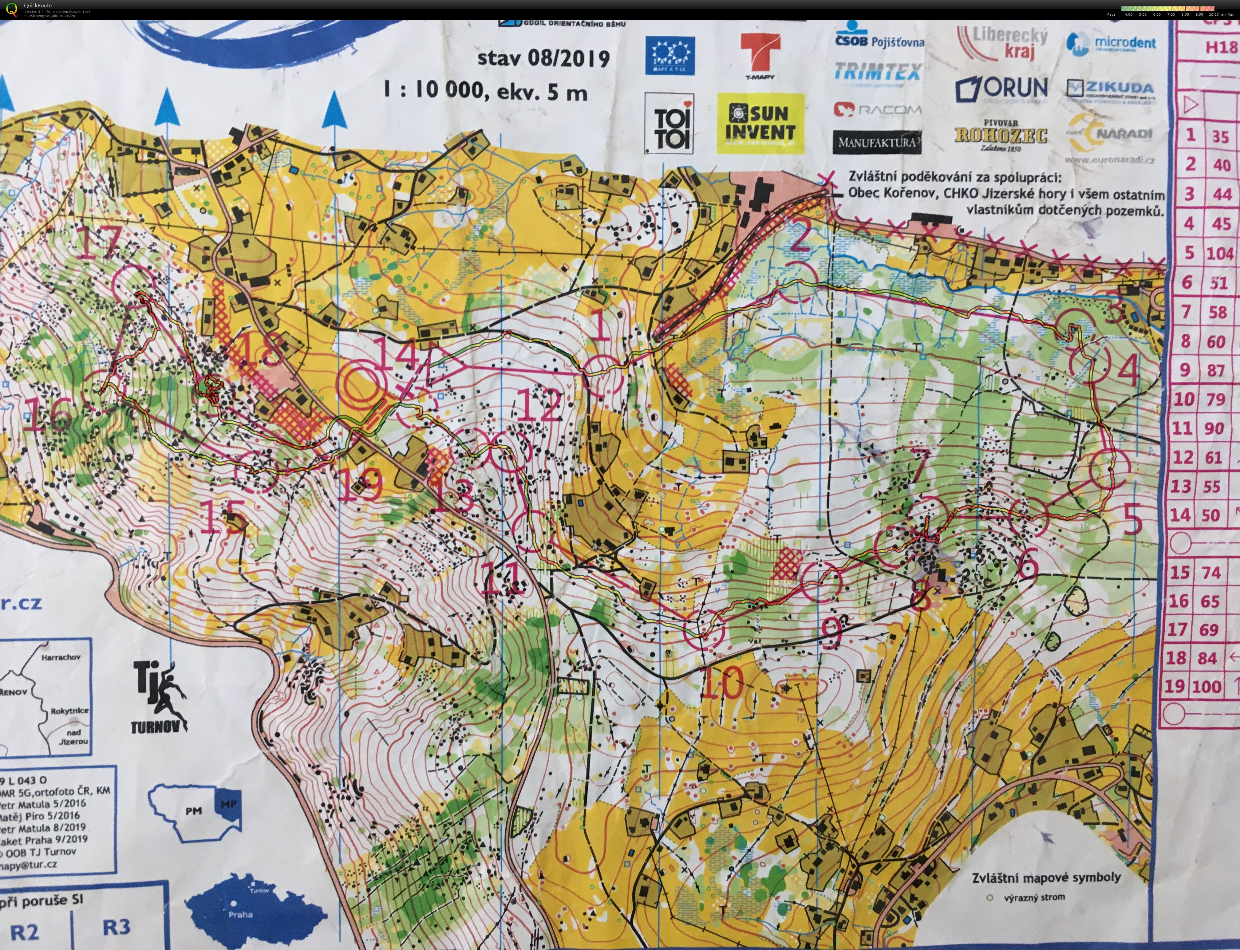 H18 Štafety (14/09/2019)