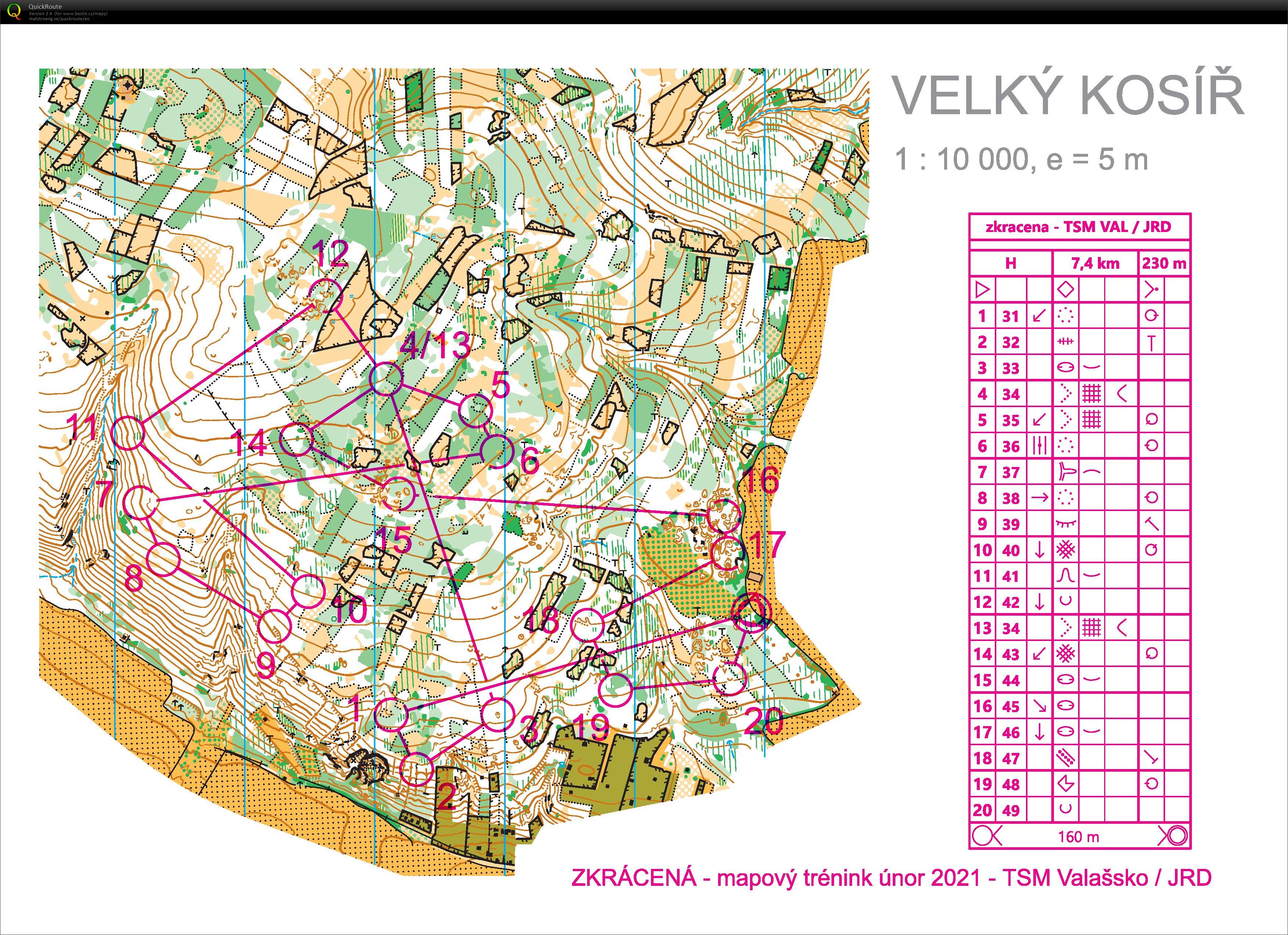 Zkrácená Kosíř (21/02/2021)