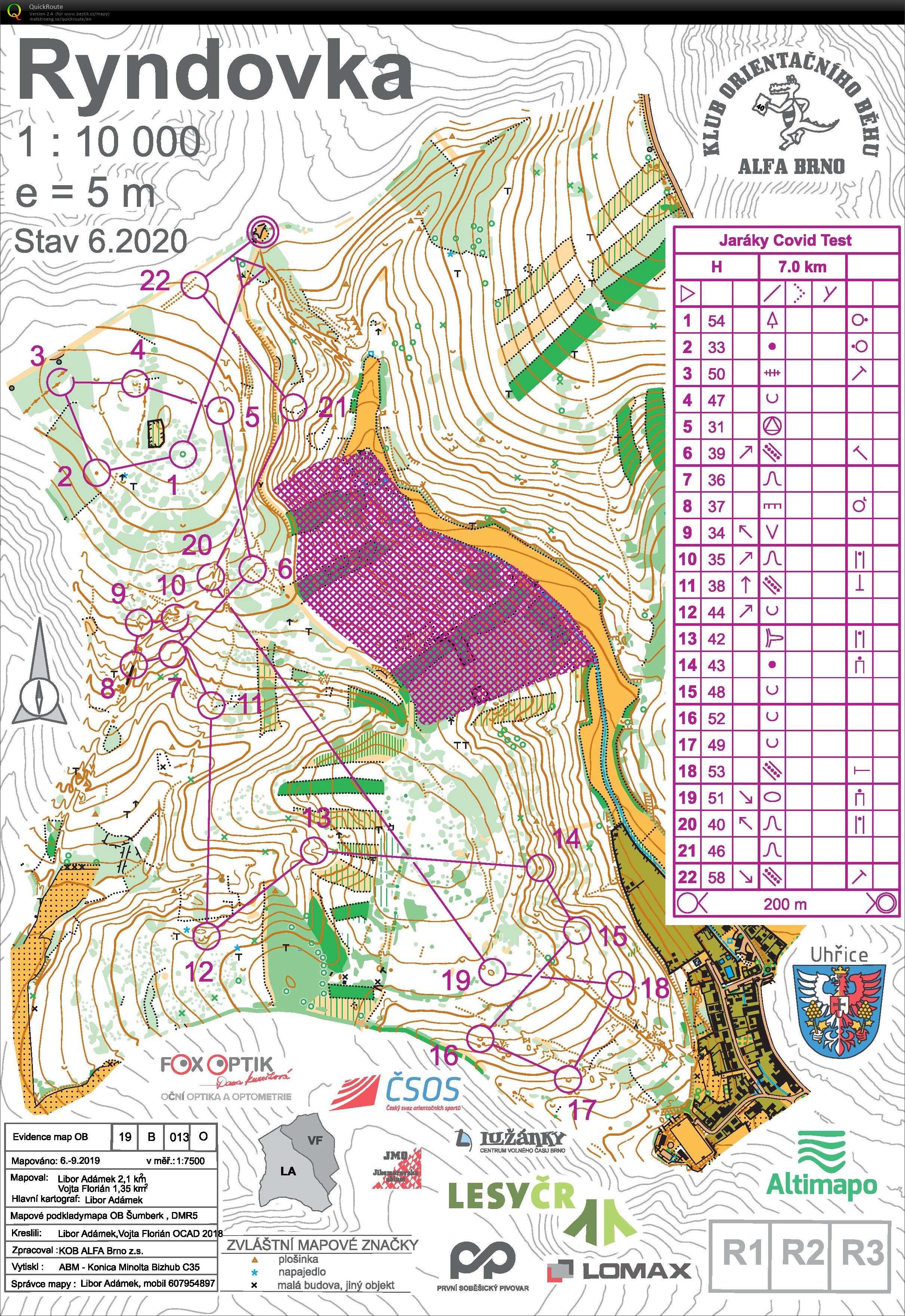mapáč Ždánický les (24/02/2021)