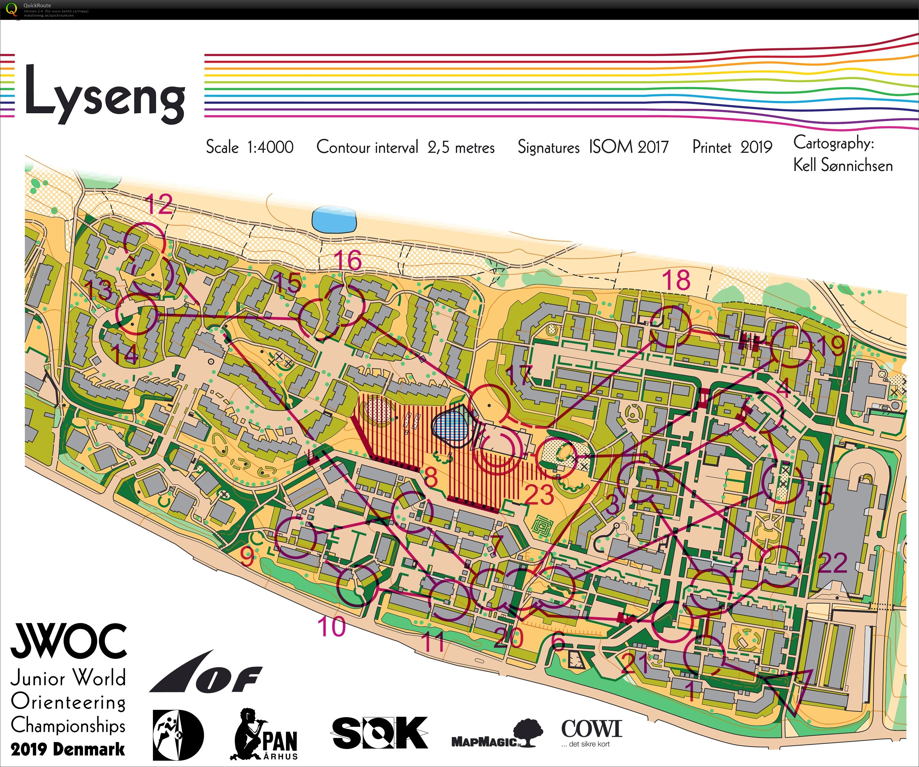 VT Norsko #2 JWOC 2019 sprint (2020-08-05)