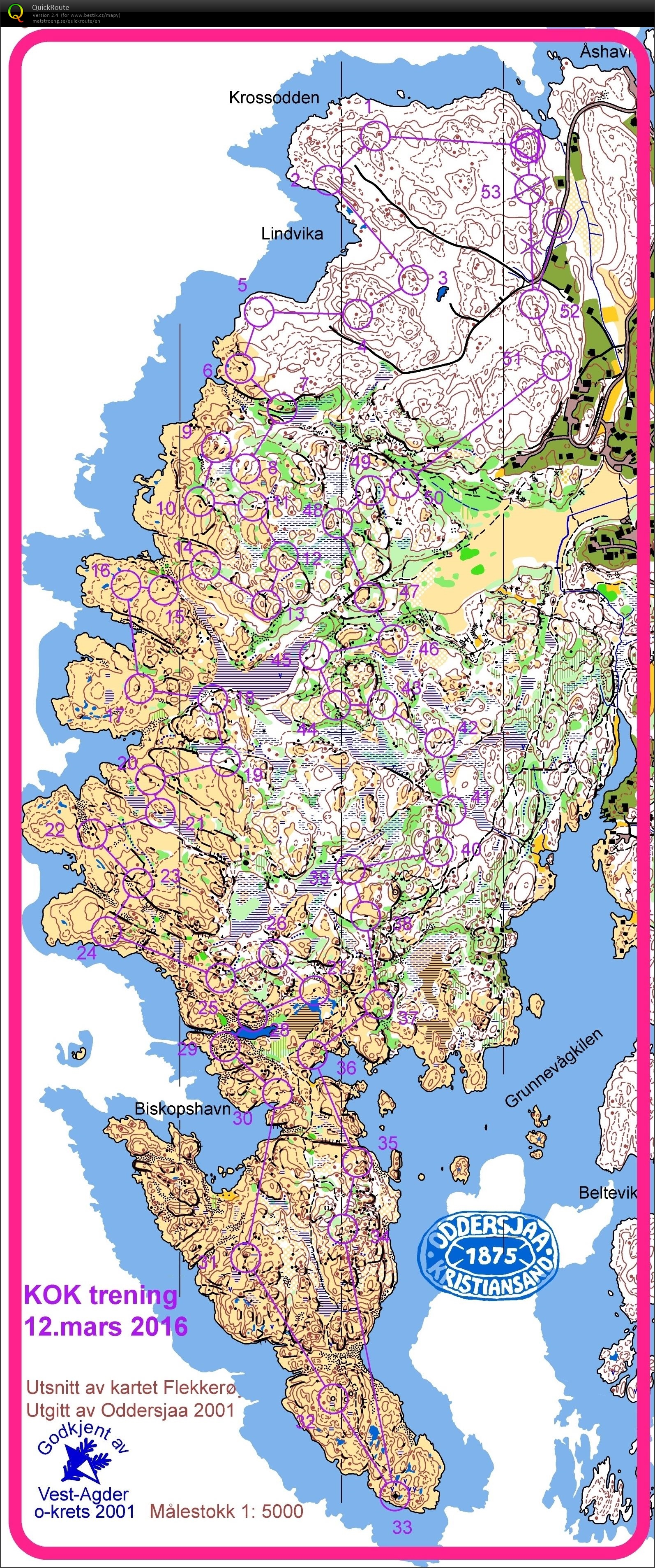 VT Norsko #5 Control picking (06.08.2020)