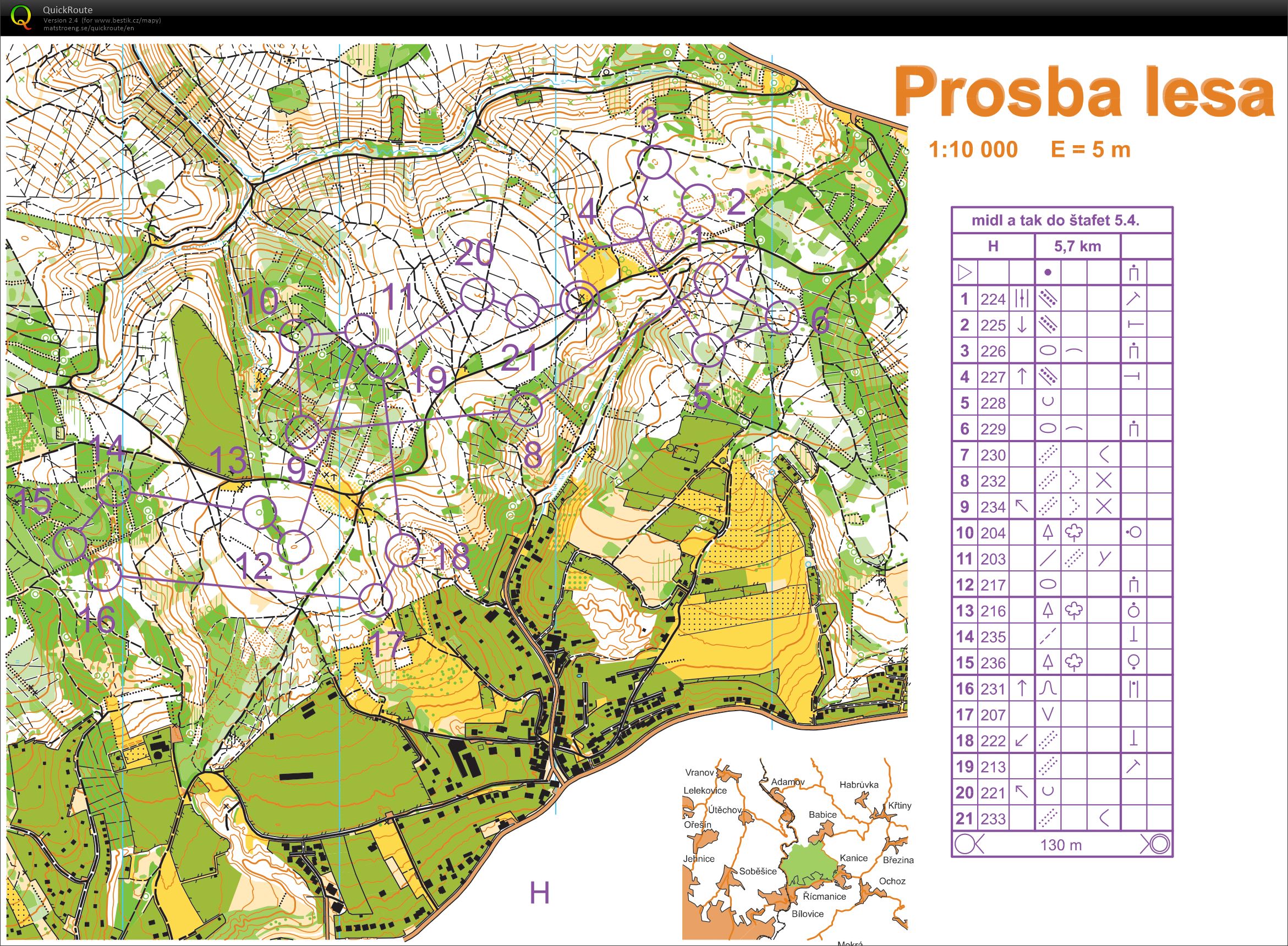 Middle Prosba lesa (05/04/2021)