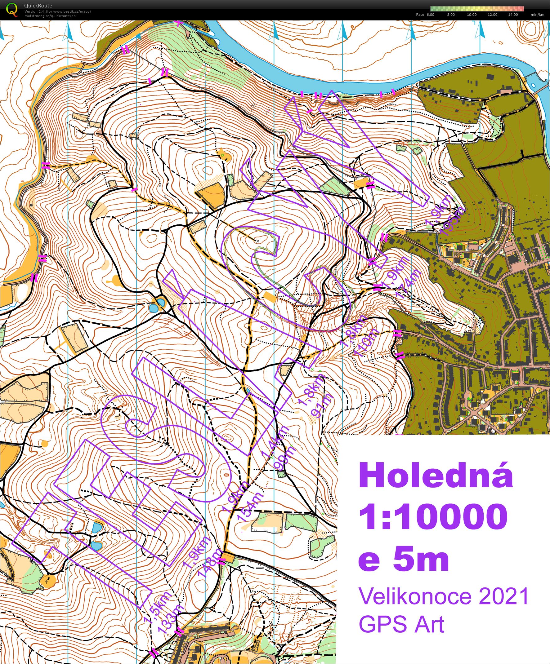 TC Velikonoce - gps art C (2021-04-01)
