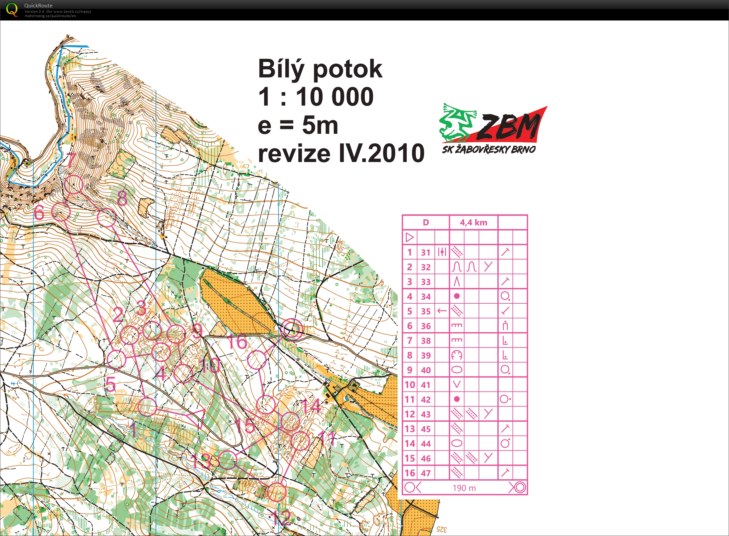 Pomalý middle Bílý potok D (07/04/2021)