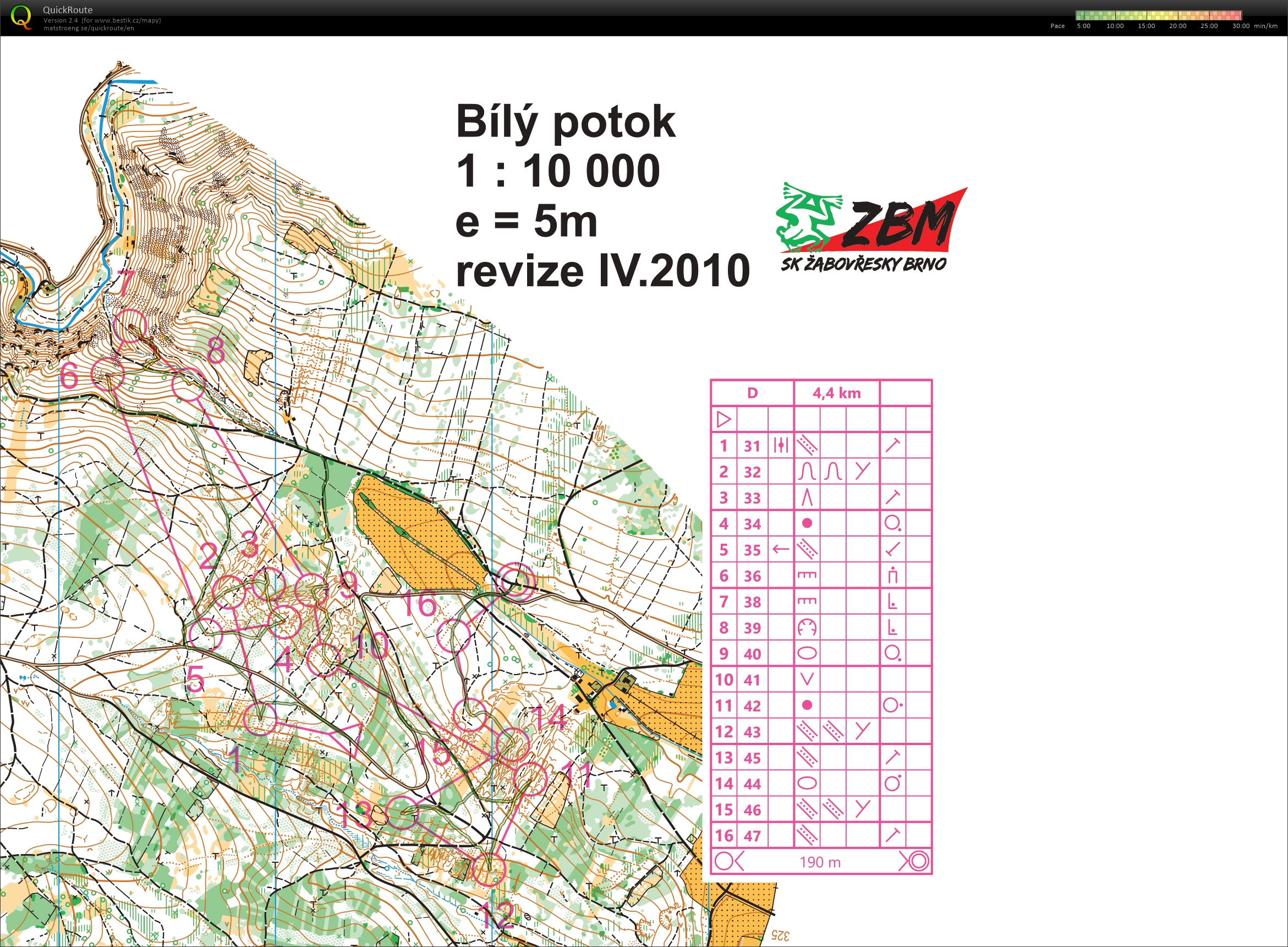 Pomalý middle Bílý potok D (07/04/2021)