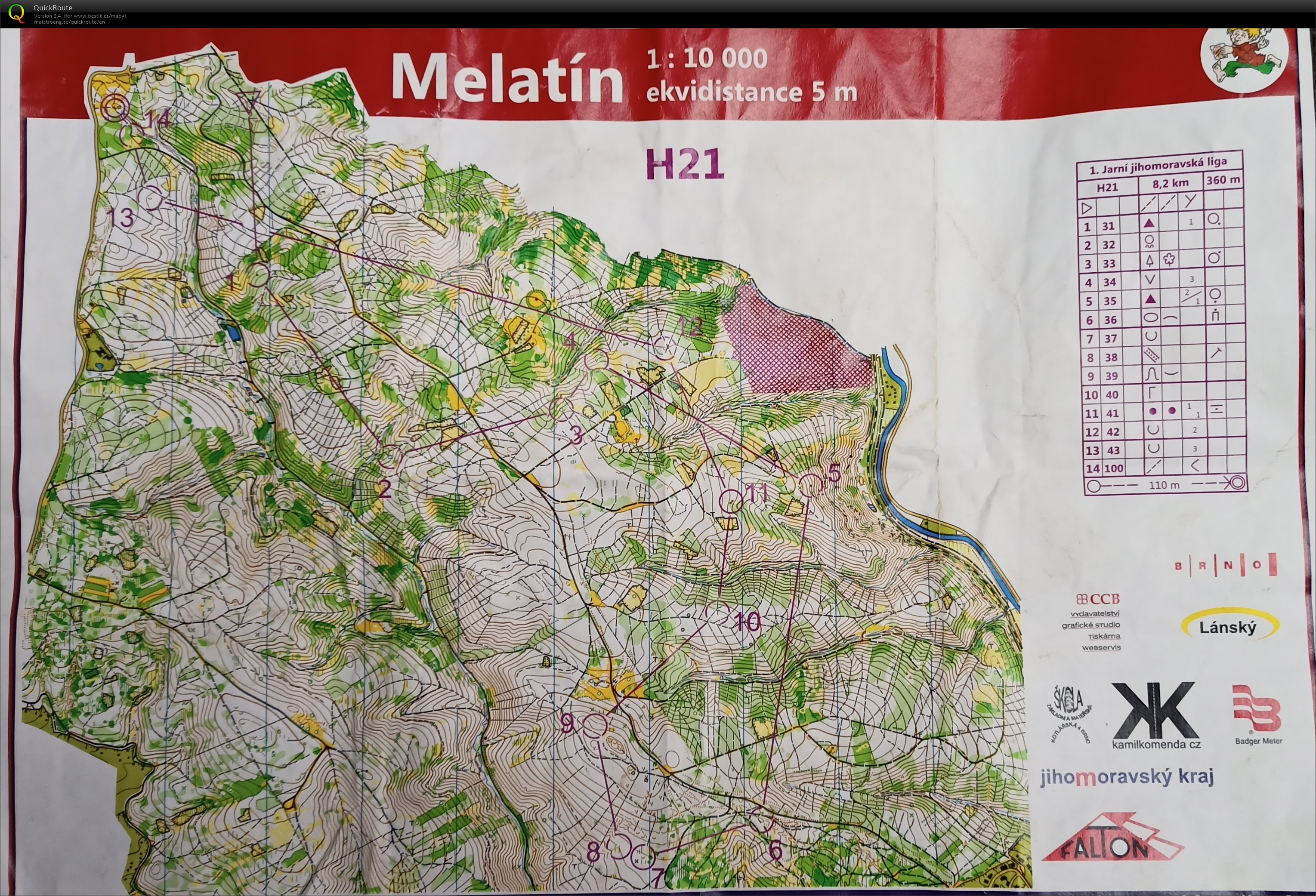 Tréninkový závod (17-04-2021)